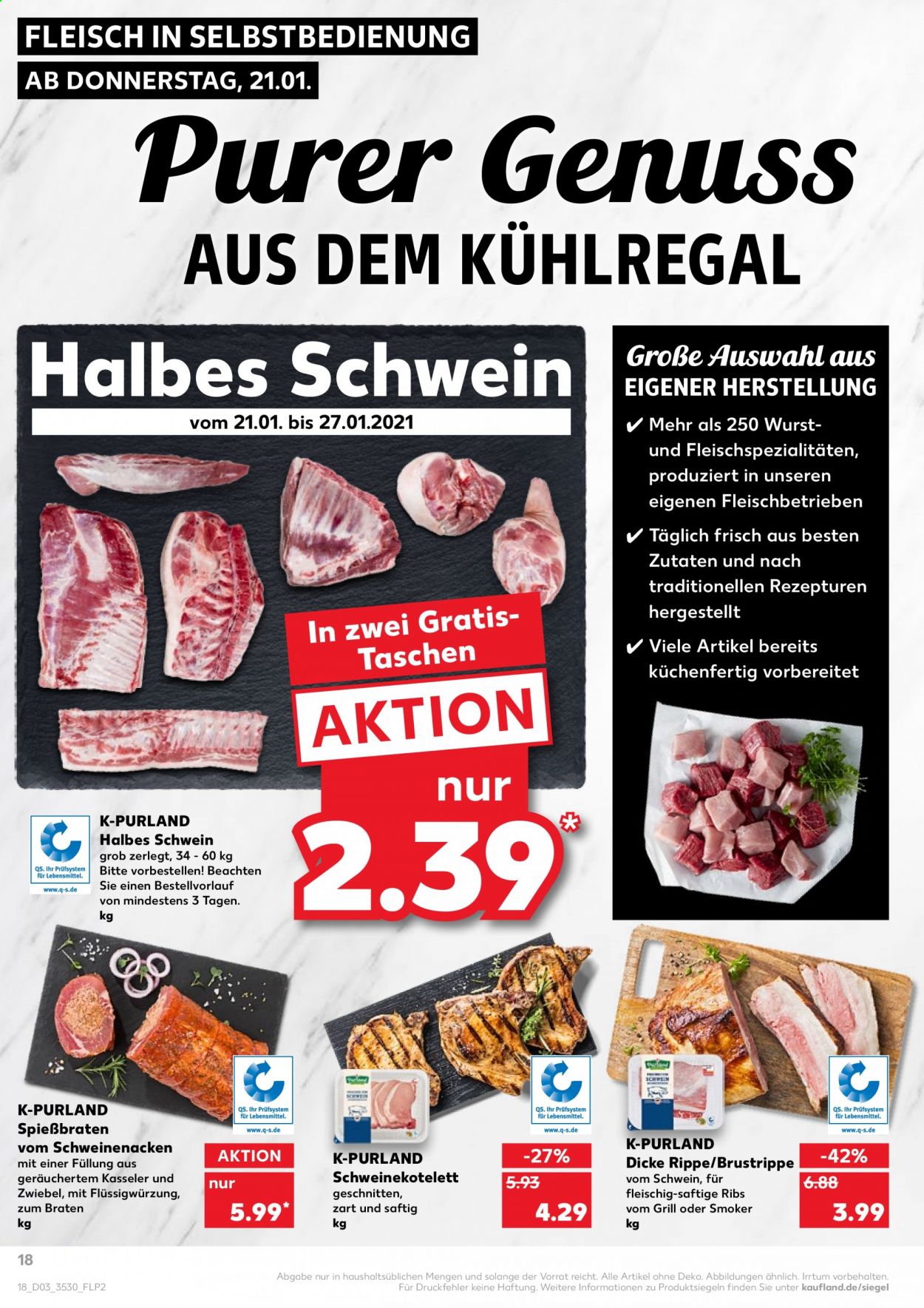 Kaufland Prospekte  - 21.01.2021 - 27.01.2021. Seite 18