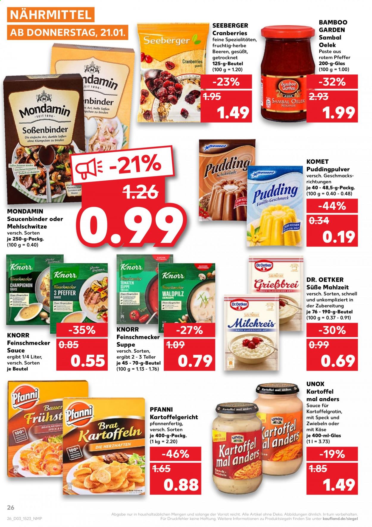 Kaufland Prospekte  - 21.01.2021 - 27.01.2021. Seite 26