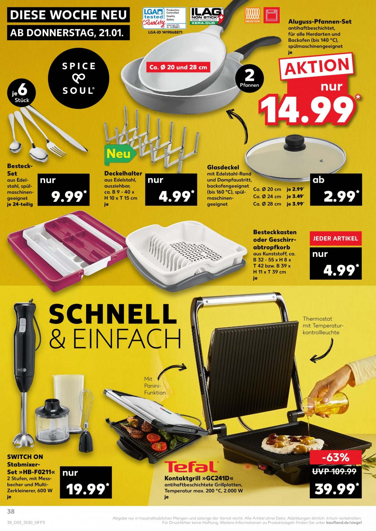 Kaufland Prospekte  - 21.01.2021 - 27.01.2021. Seite 38