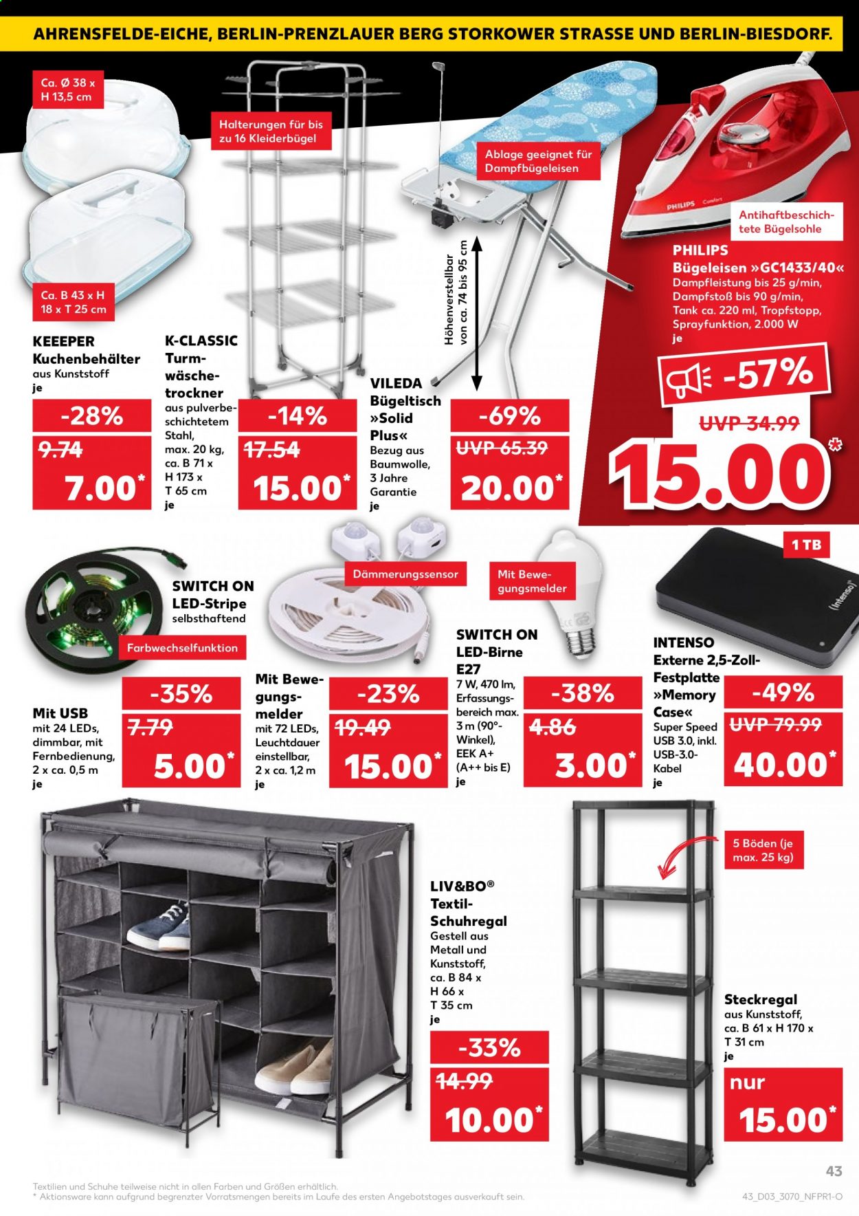 Kaufland Prospekte  - 21.01.2021 - 27.01.2021. Seite 43
