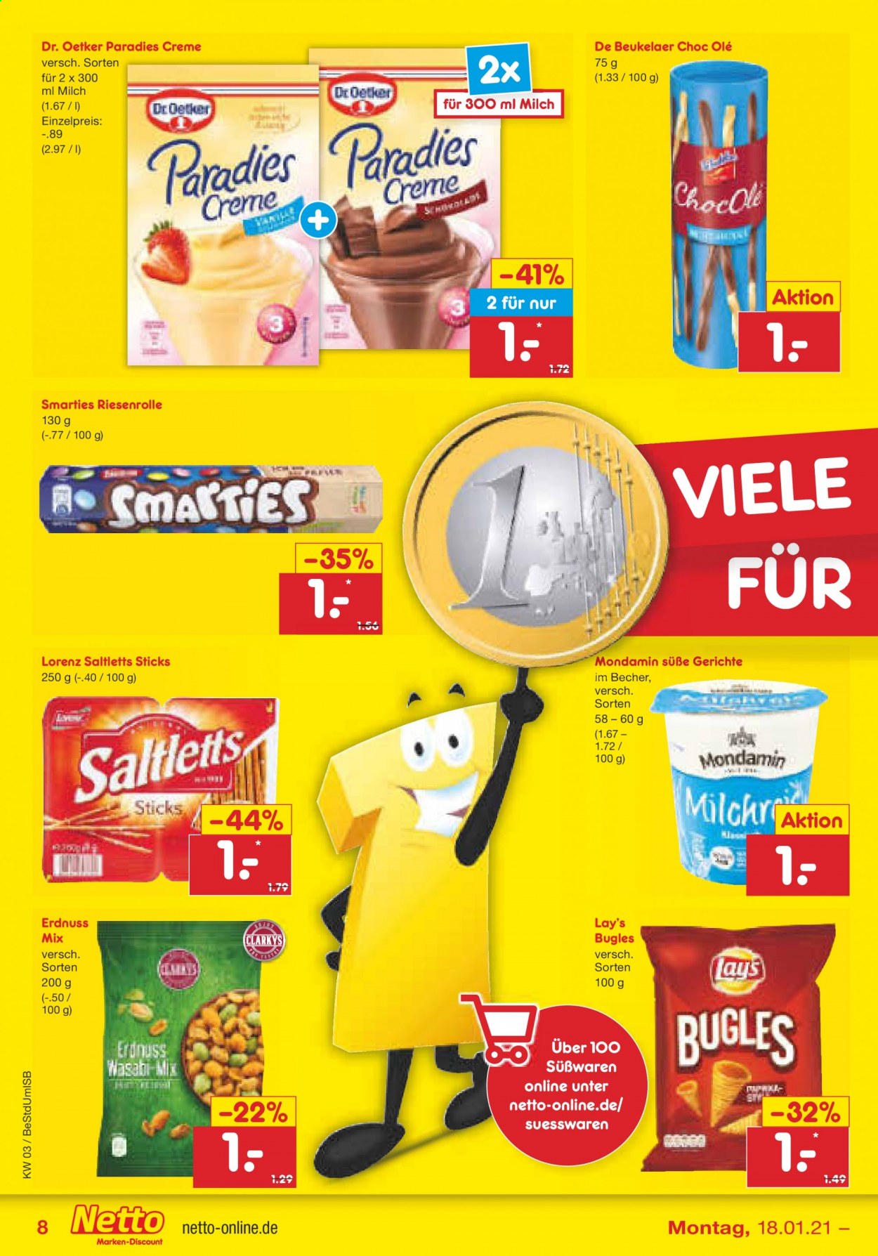 Netto Marken-Discount Prospekte  - 18.01.2021 - 23.01.2021. Seite 8