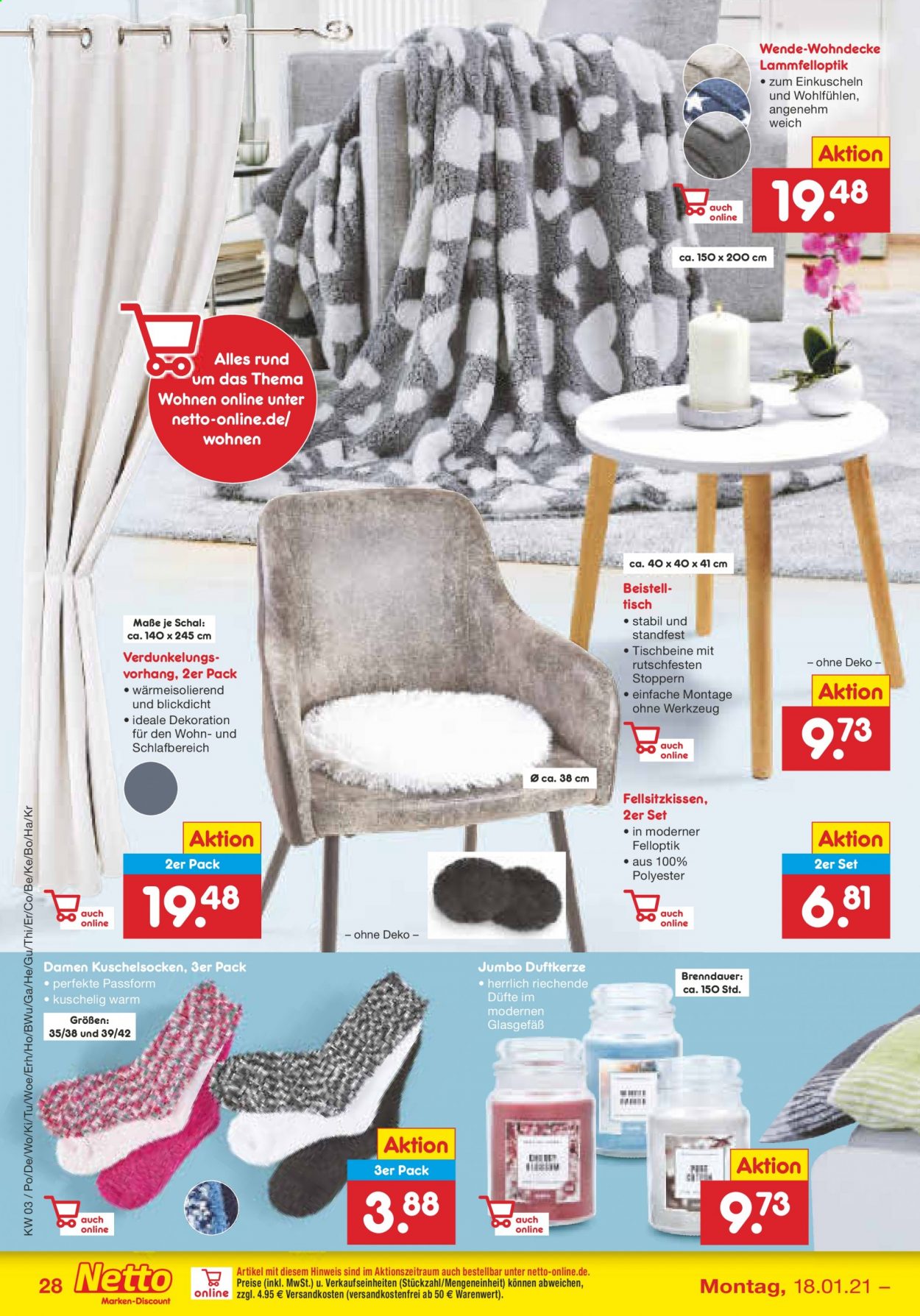 Netto Marken-Discount Prospekte  - 18.01.2021 - 23.01.2021. Seite 28