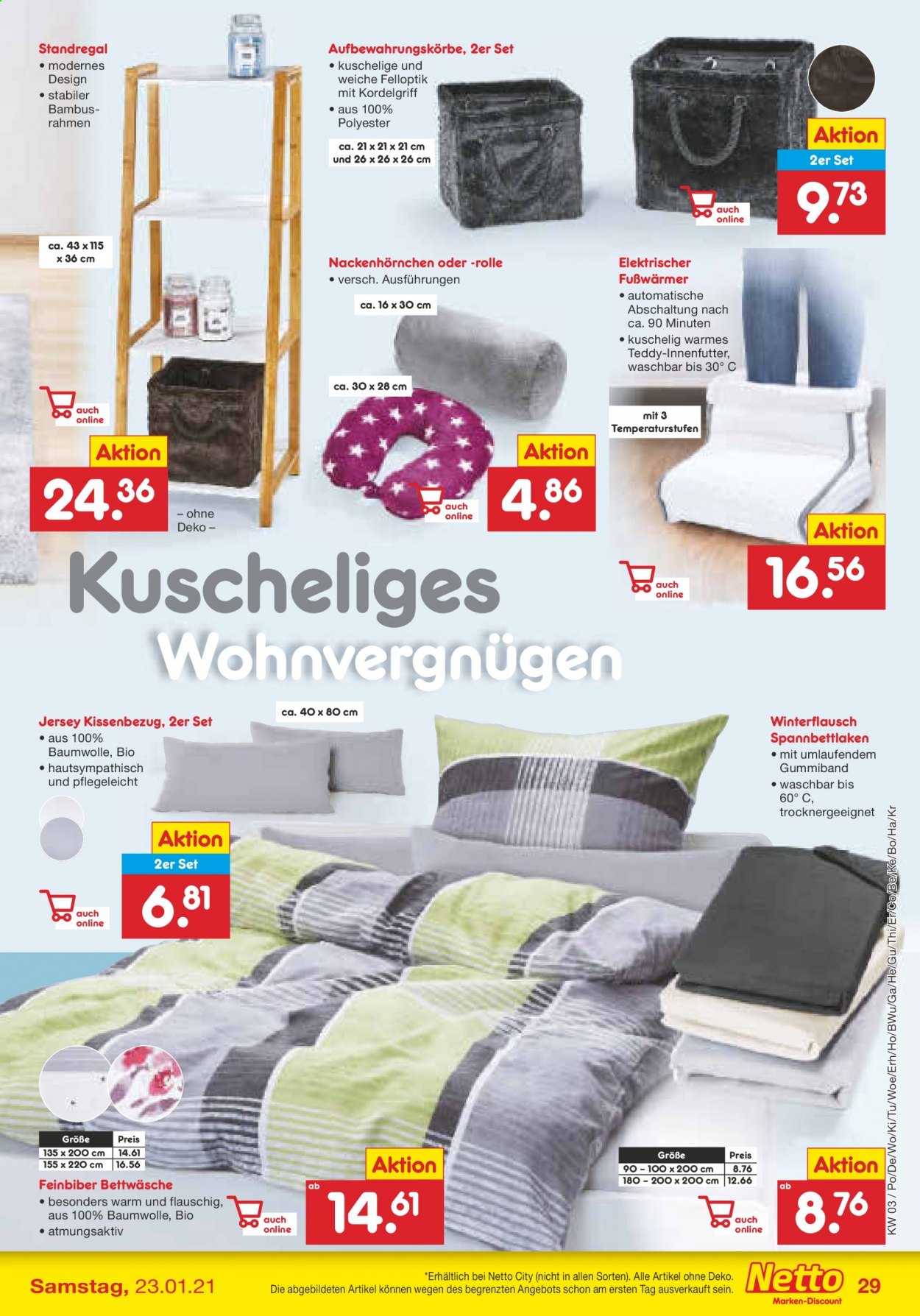 Netto Marken-Discount Prospekte  - 18.01.2021 - 23.01.2021. Seite 29