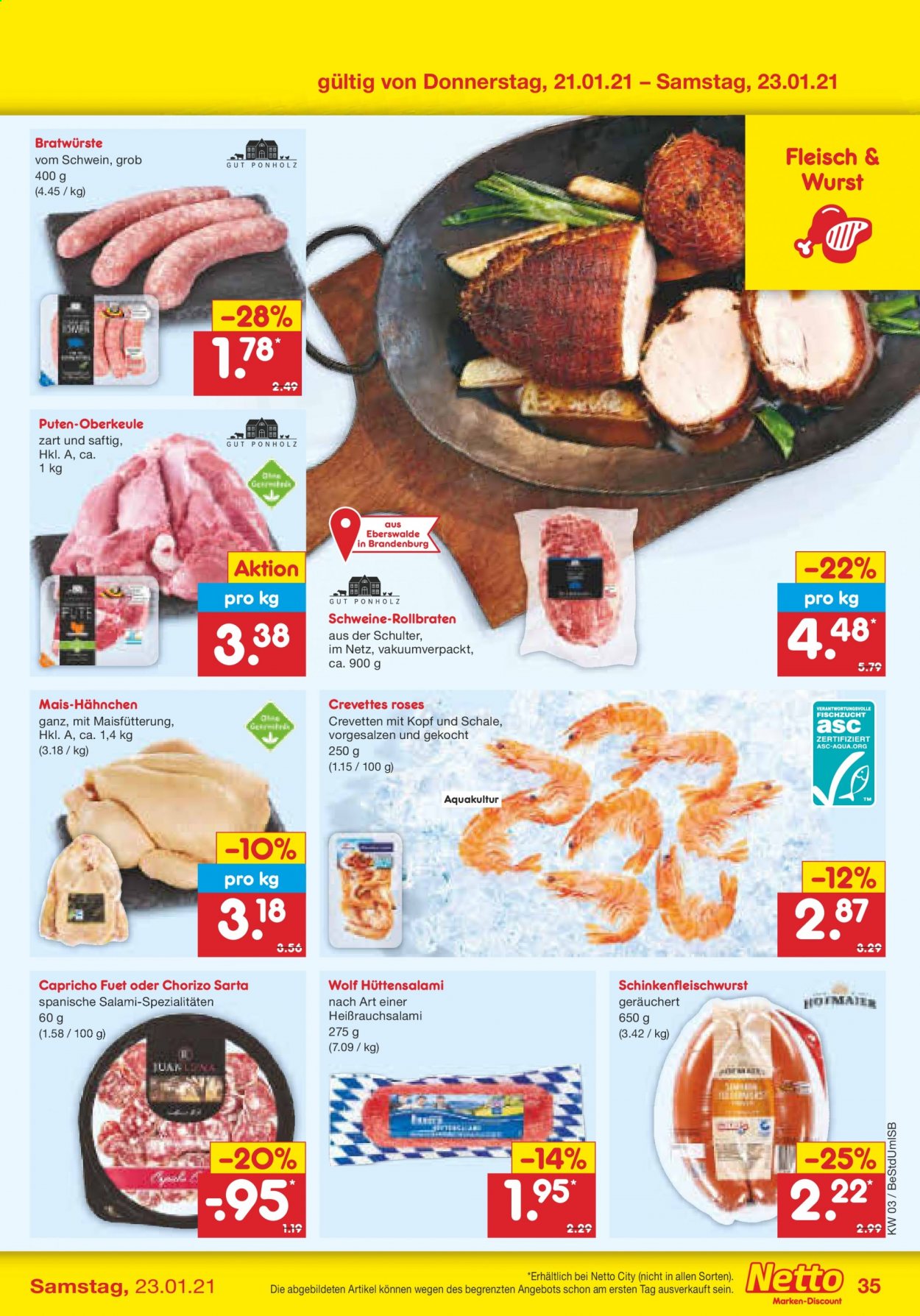 Netto Marken-Discount Prospekte  - 18.01.2021 - 23.01.2021. Seite 35