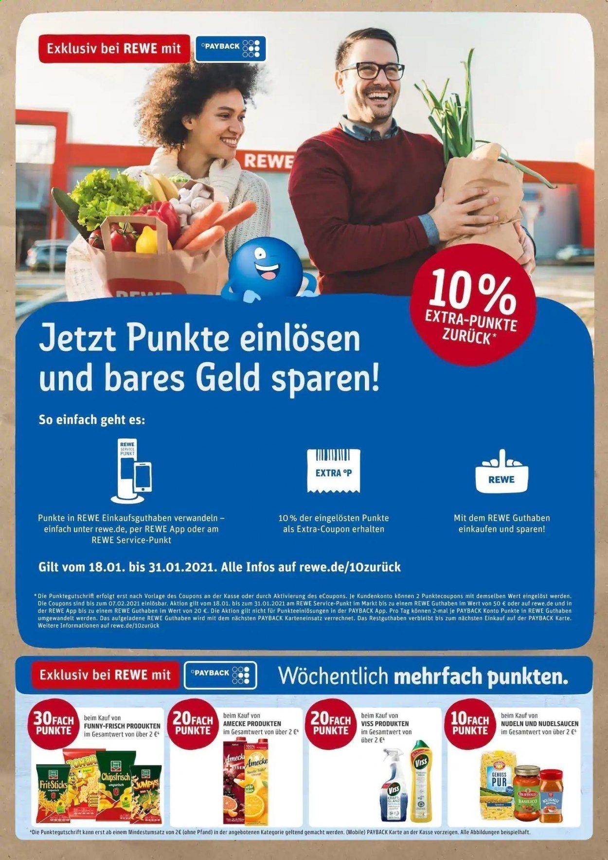 REWE Prospekte  - 18.01.2021 - 23.01.2021. Seite 15