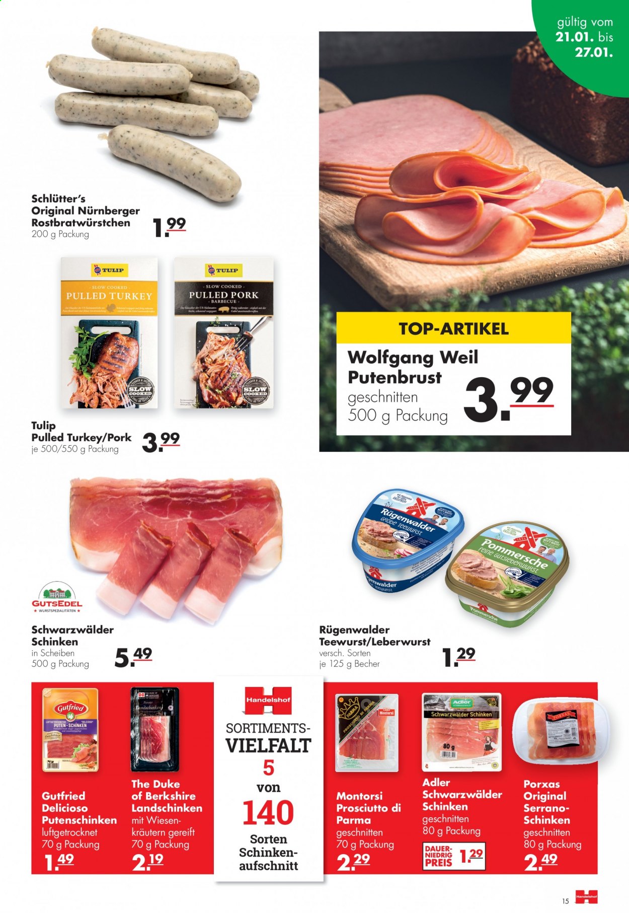 Handelshof Prospekte  - 21.01.2021 - 27.01.2021. Seite 3