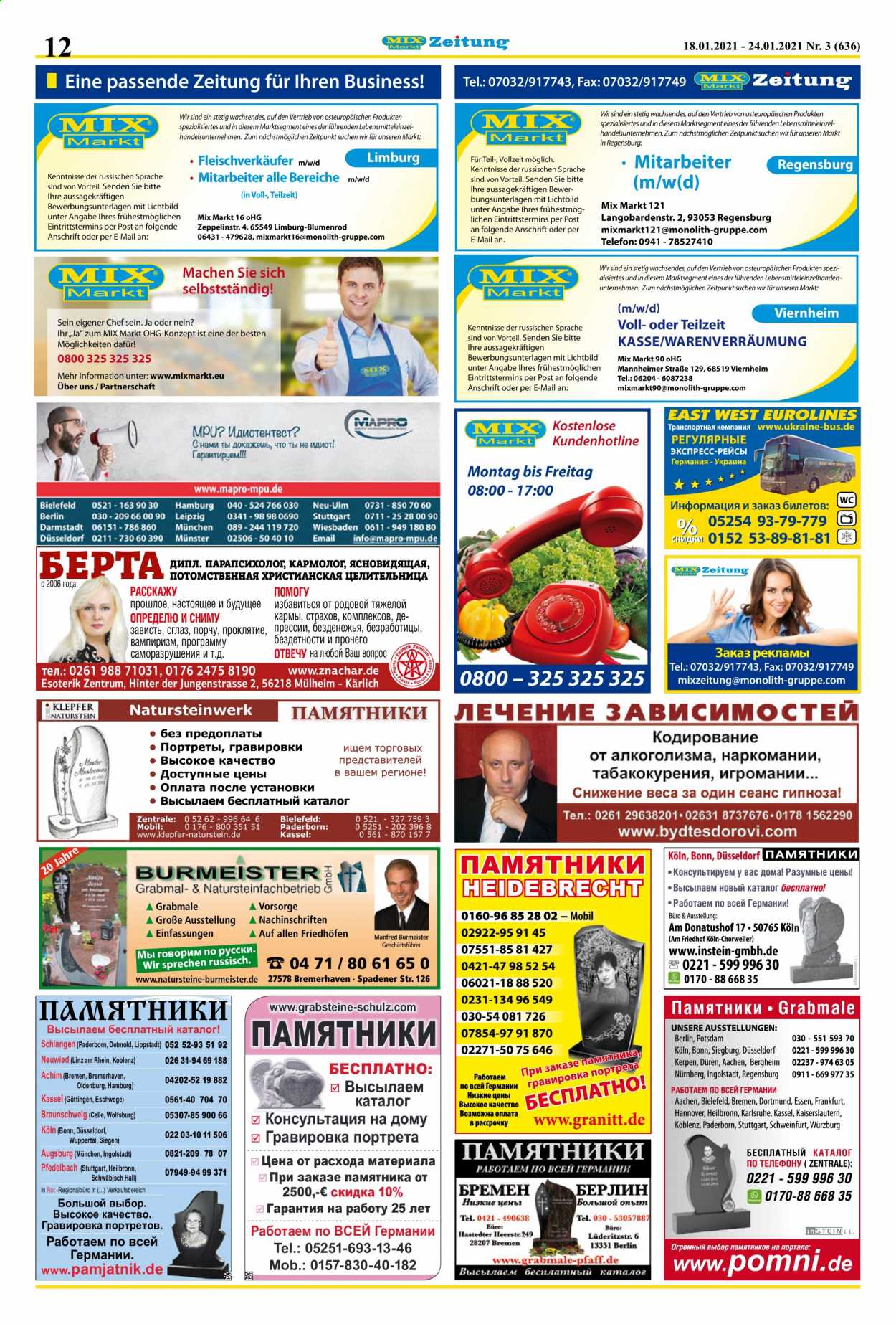 Mix Markt Prospekte  - 18.01.2021 - 24.01.2021. Seite 5