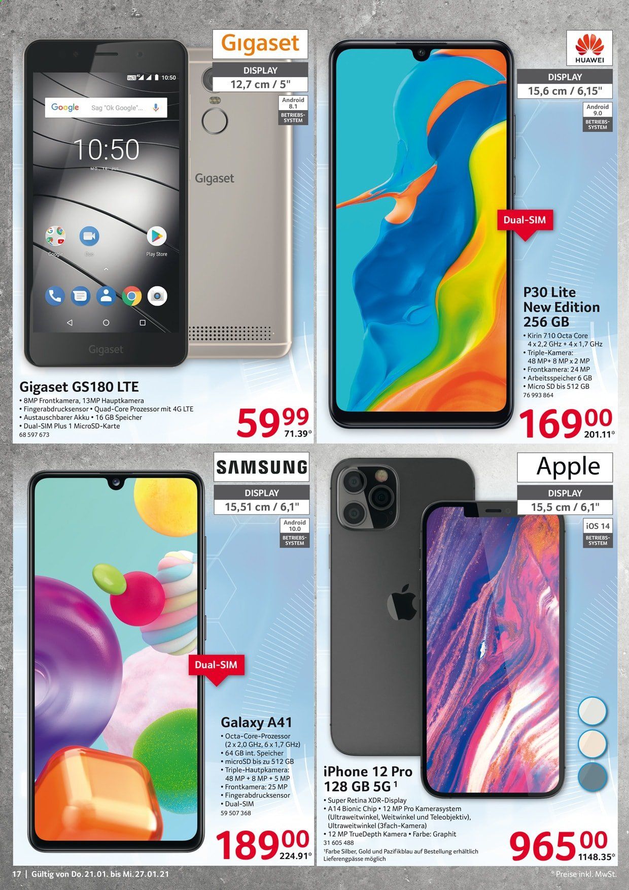 Selgros Prospekte  - 21.01.2021 - 27.01.2021. Seite 17