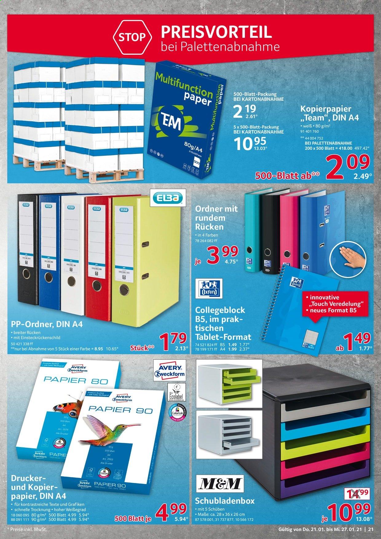 Selgros Prospekte  - 21.01.2021 - 27.01.2021. Seite 21