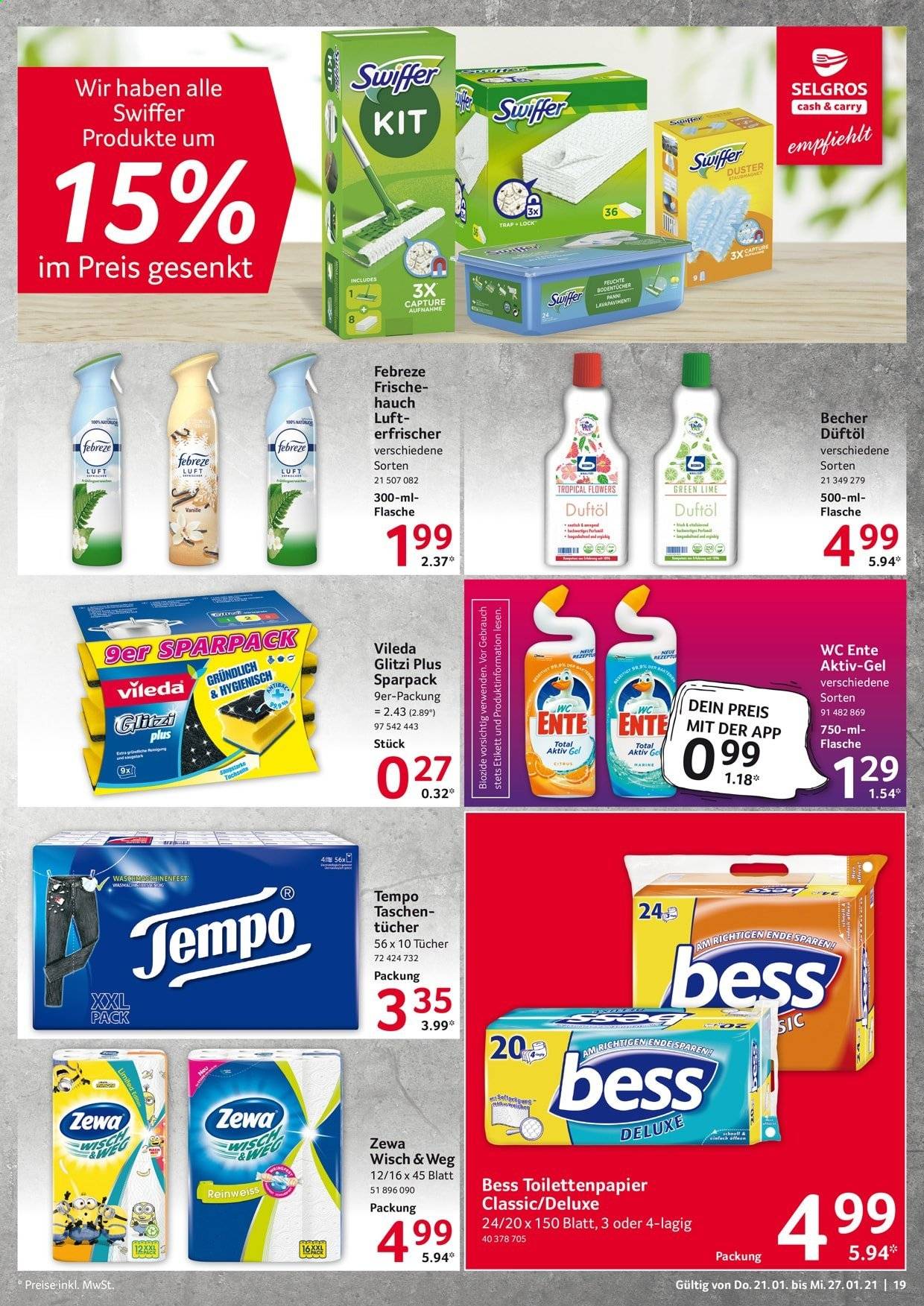 Selgros Prospekte  - 21.01.2021 - 27.01.2021. Seite 19