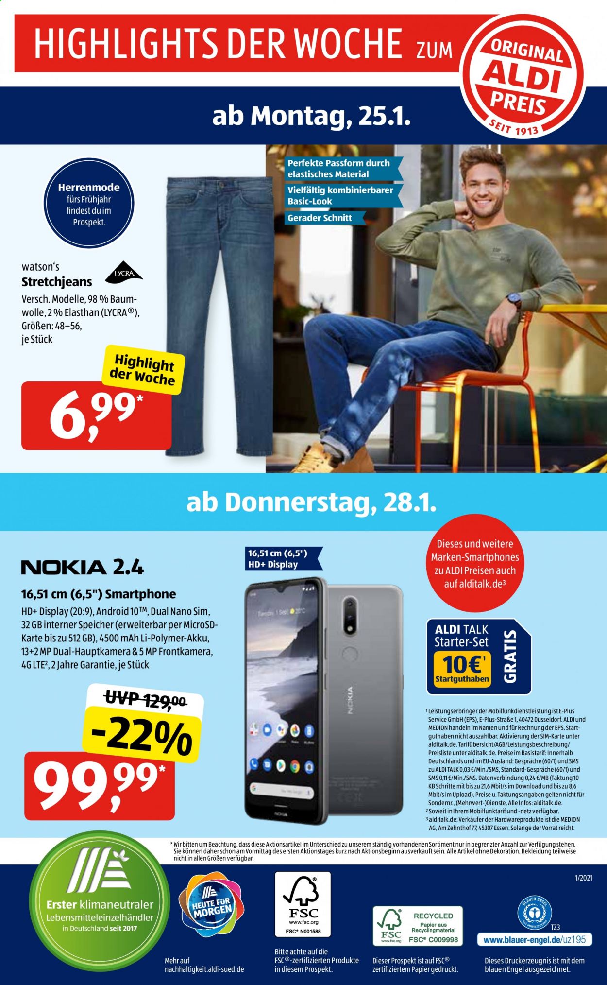ALDI SÜD Prospekte  - 25.01.2021 - 30.01.2021. Seite 37