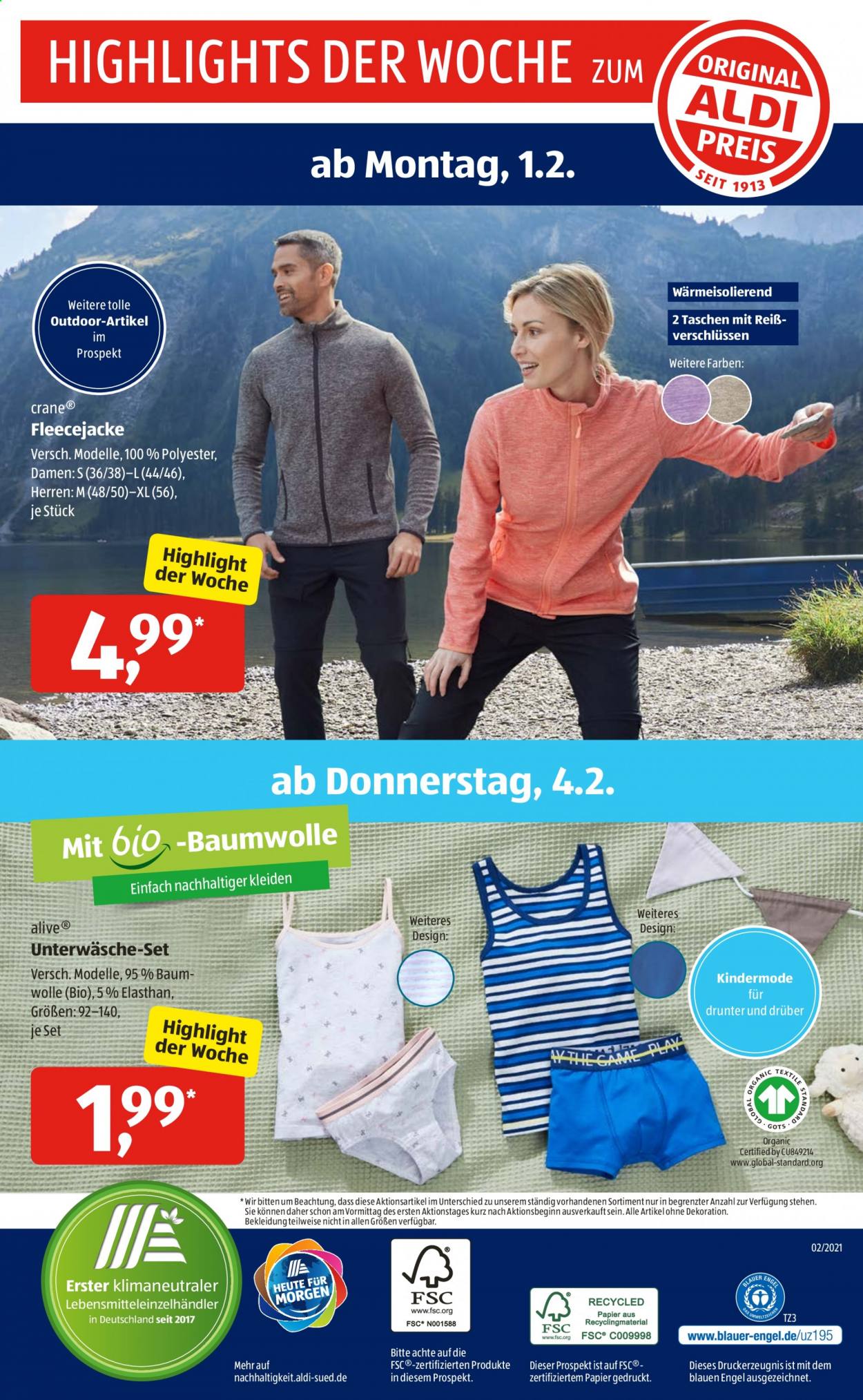 ALDI SÜD Prospekte  - 1.02.2021 - 6.02.2021. Seite 34