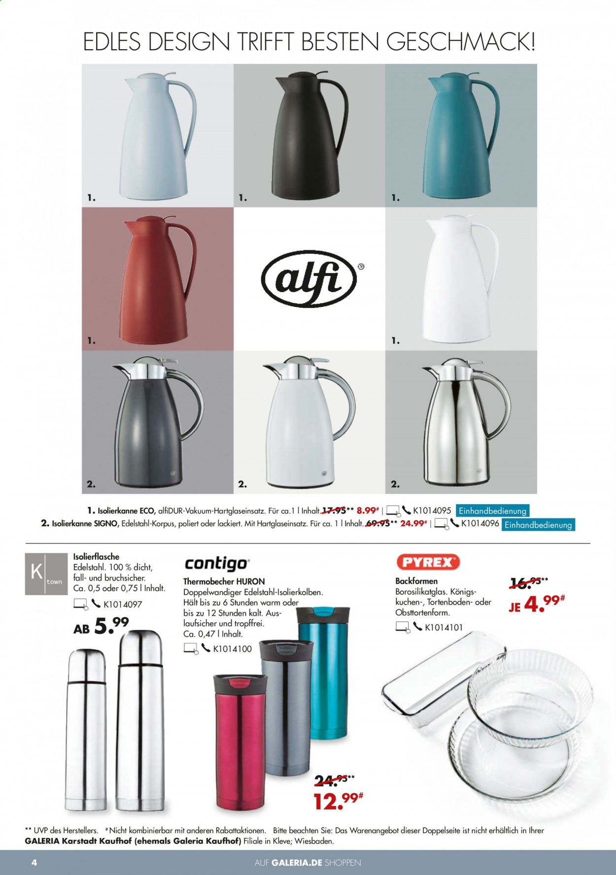 GALERIA Karstadt Kaufhof Prospekte  - 20.01.2021 - 26.01.2021. Seite 4