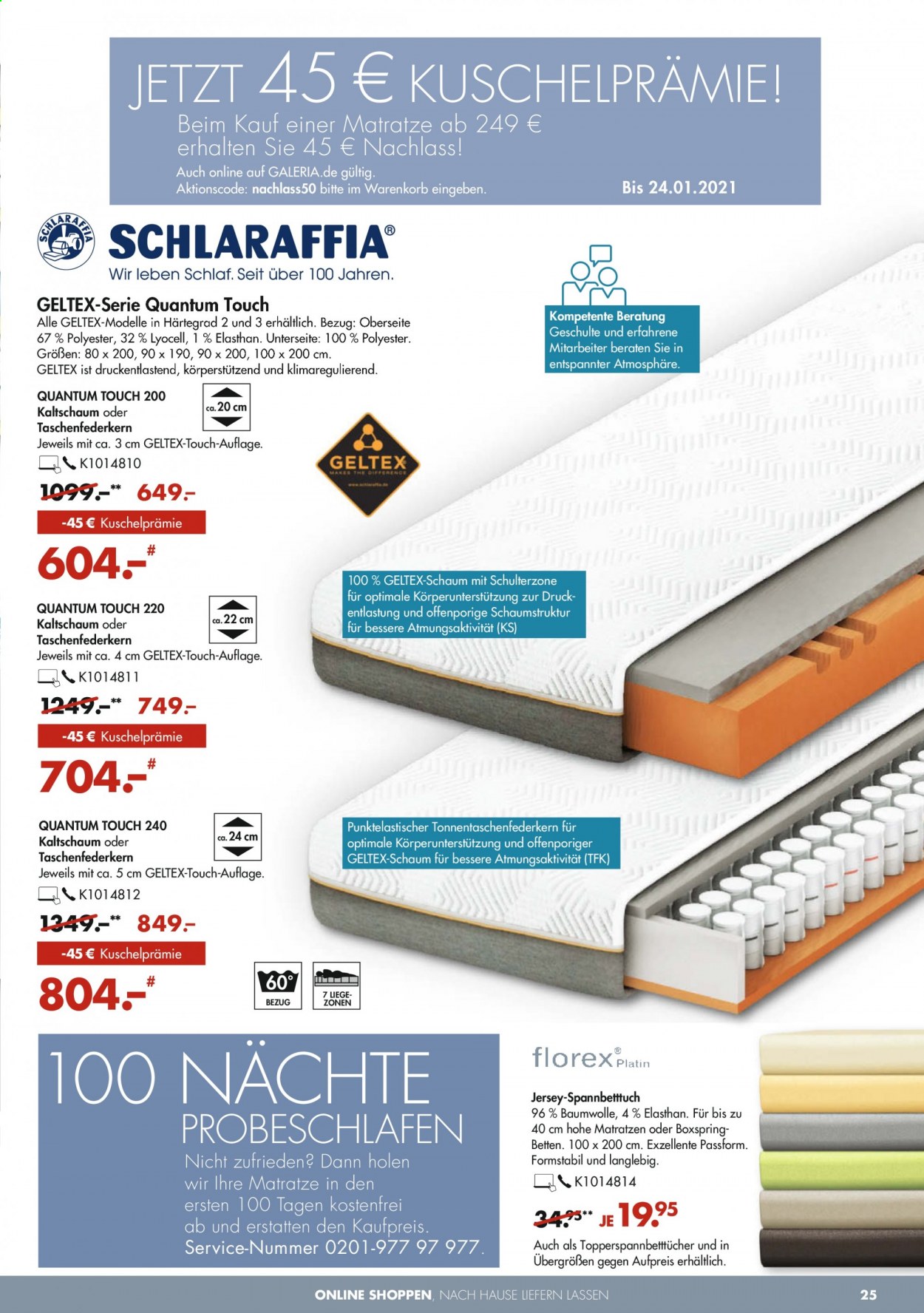 GALERIA Karstadt Kaufhof Prospekte  - 20.01.2021 - 26.01.2021. Seite 25