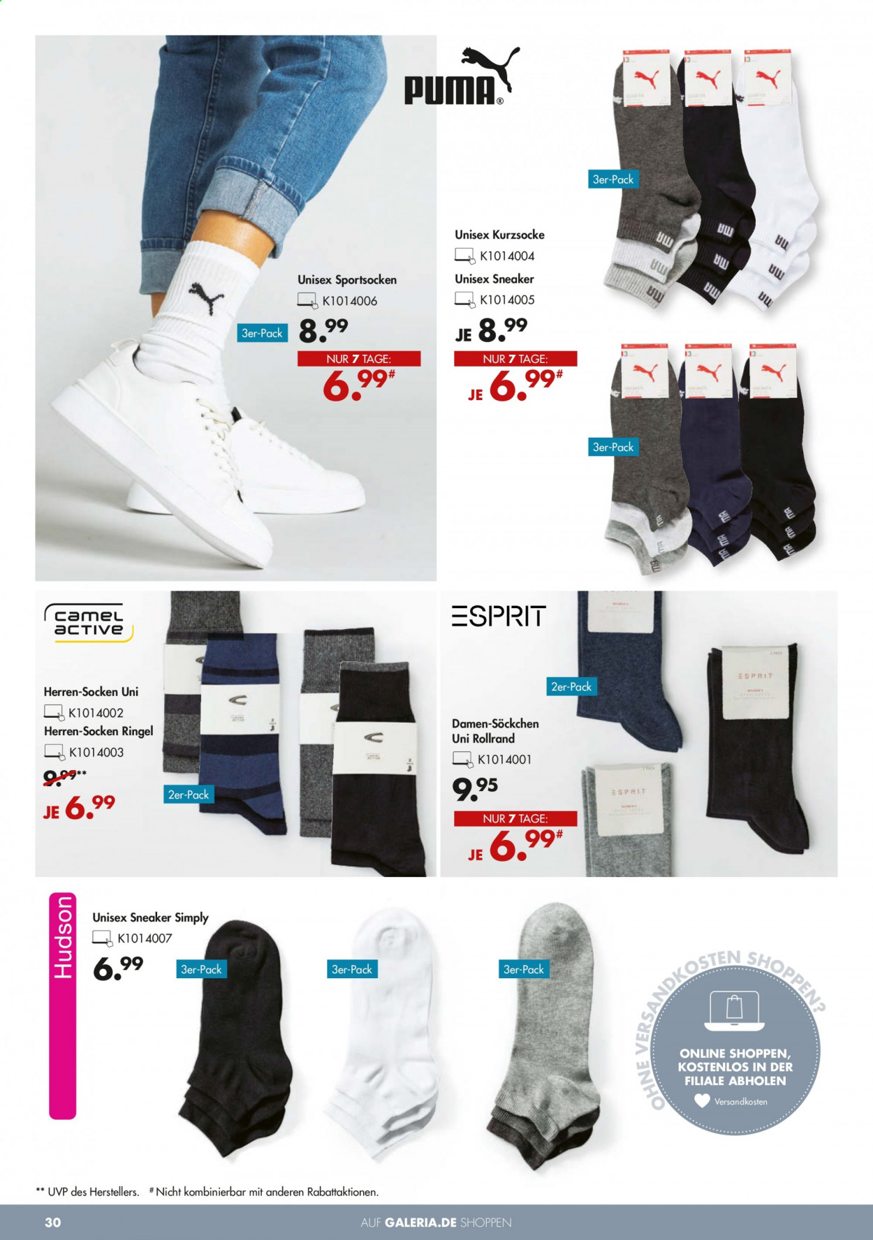 GALERIA Karstadt Kaufhof Prospekte  - 20.01.2021 - 26.01.2021. Seite 30