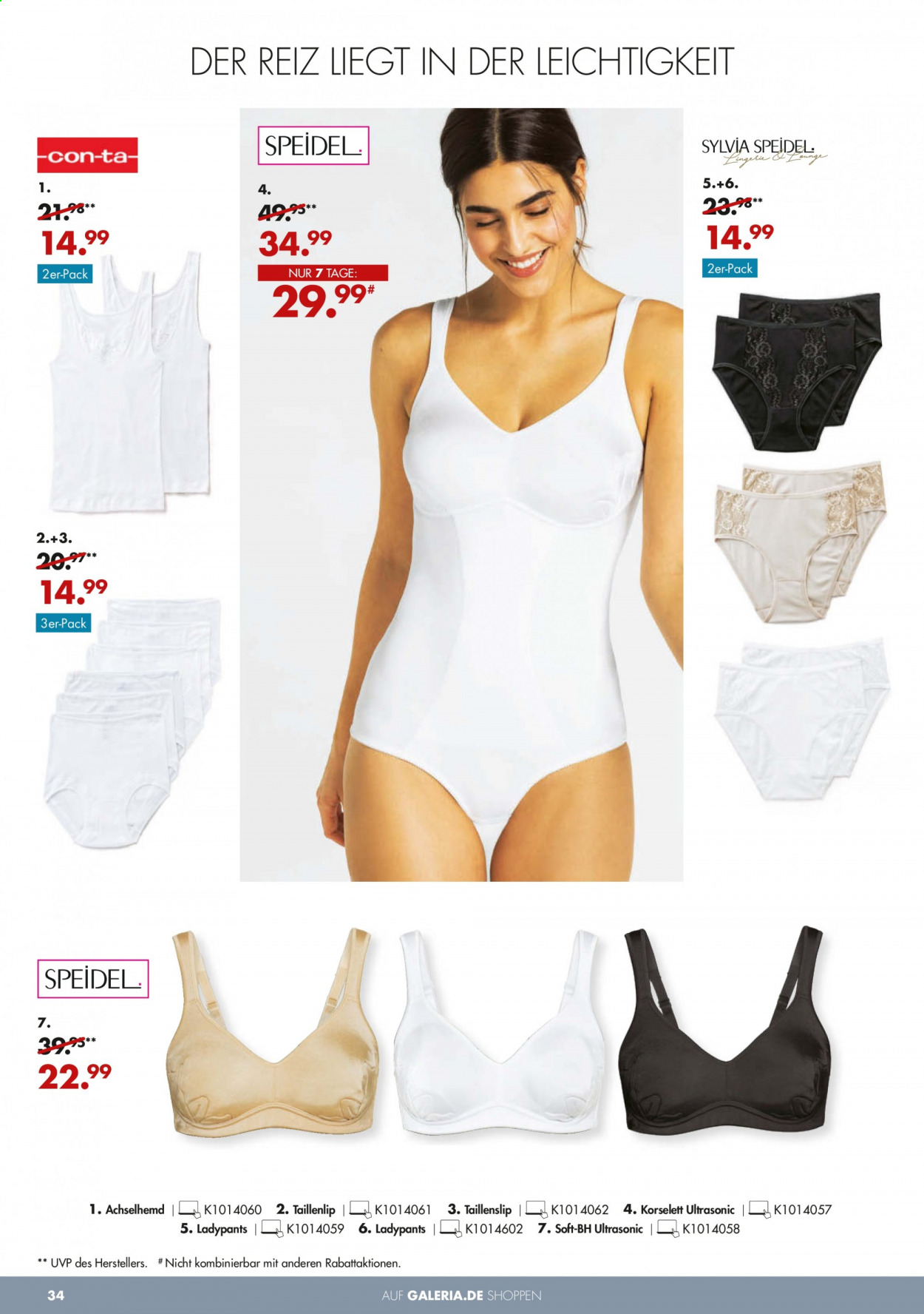 GALERIA Karstadt Kaufhof Prospekte  - 20.01.2021 - 26.01.2021. Seite 34