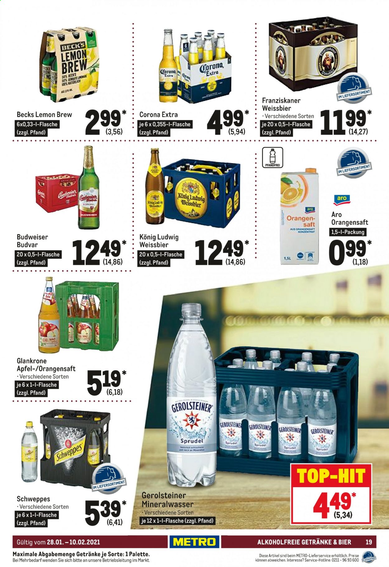 Metro Prospekte  - 28.01.2021 - 10.02.2021. Seite 19