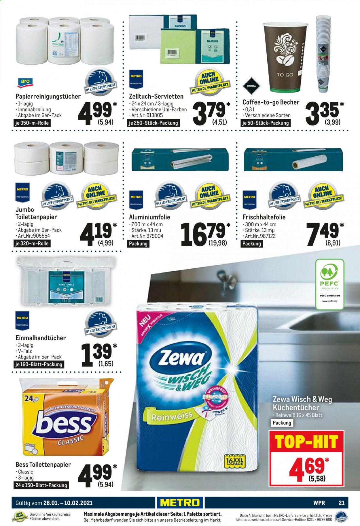 Metro Prospekte  - 28.01.2021 - 10.02.2021. Seite 21