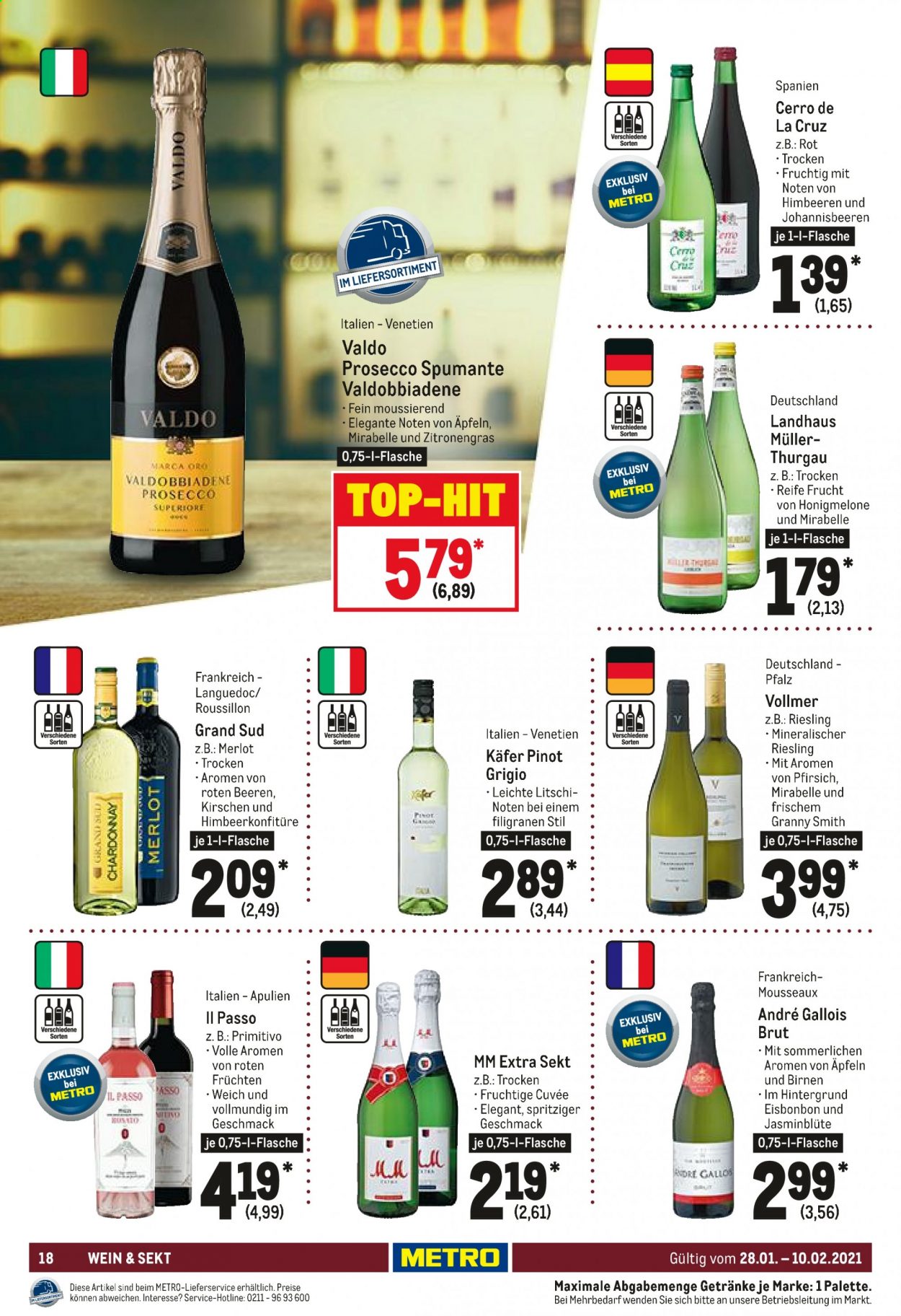 Metro Prospekte  - 28.01.2021 - 10.02.2021. Seite 18