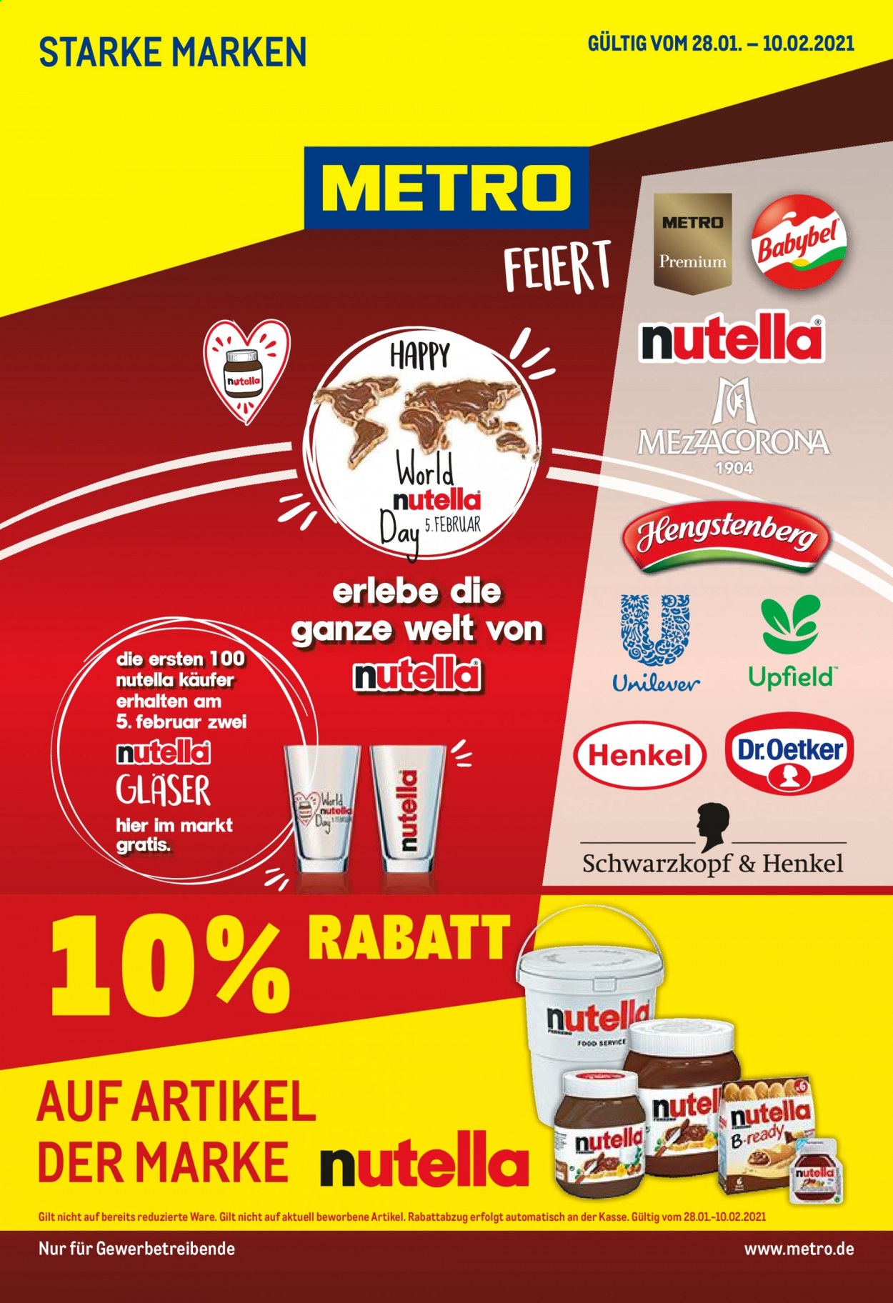 Metro Prospekte  - 28.01.2021 - 10.02.2021. Seite 1