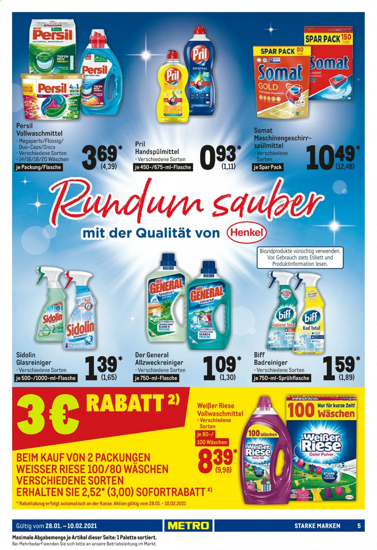 Metro Prospekte  - 28.01.2021 - 10.02.2021. Seite 5
