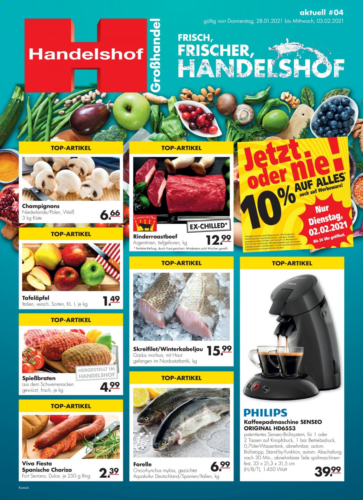 Handelshof Prospekte  - 28.01.2021 - 3.02.2021. Seite 1