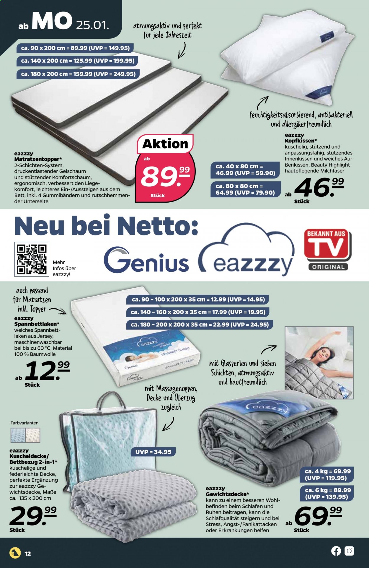 Netto Prospekte  - 25.01.2021 - 30.01.2021. Seite 12