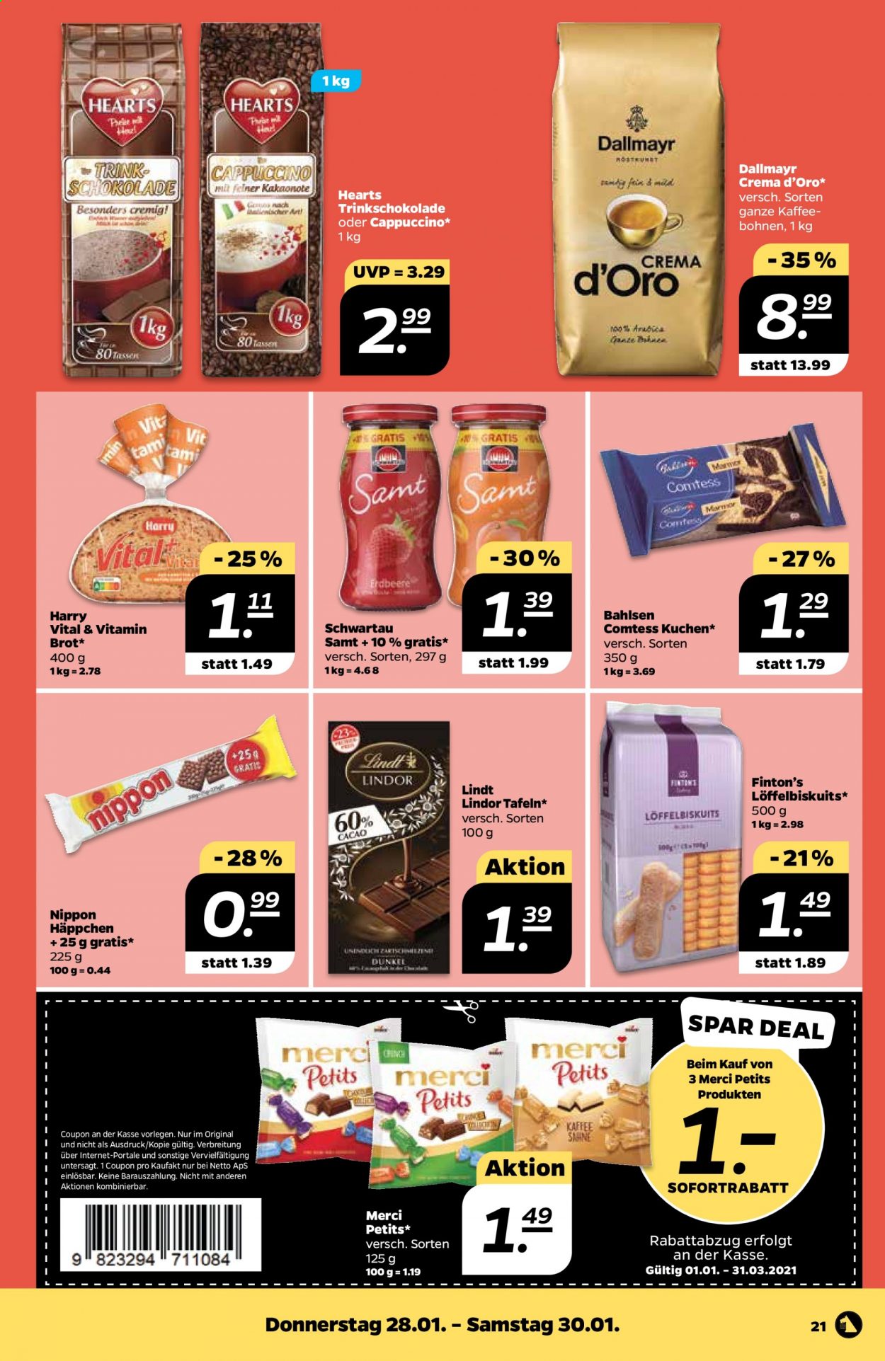 Netto Prospekte  - 25.01.2021 - 30.01.2021. Seite 21