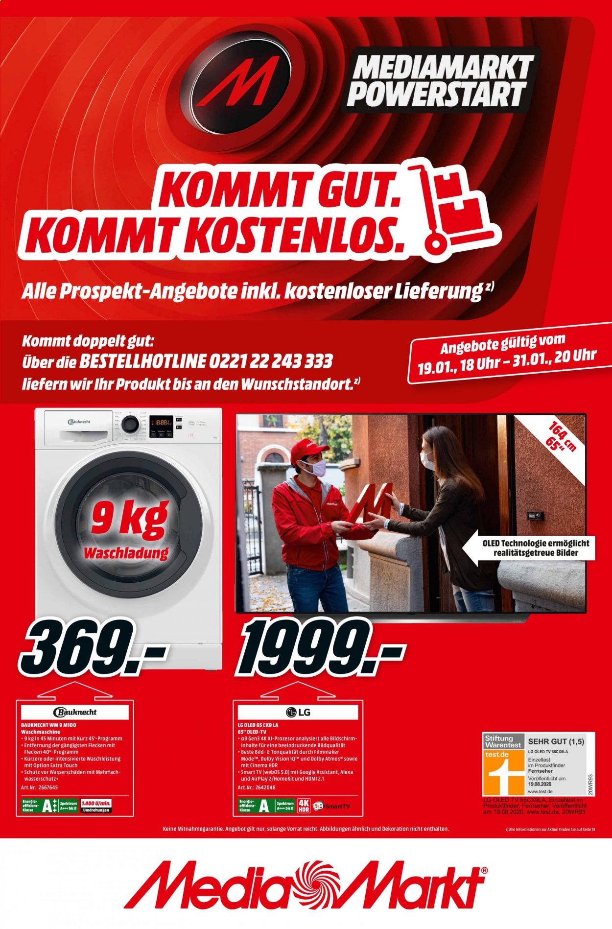 MediaMarkt Prospekte  - 21.01.2021 - 31.01.2021. Seite 1