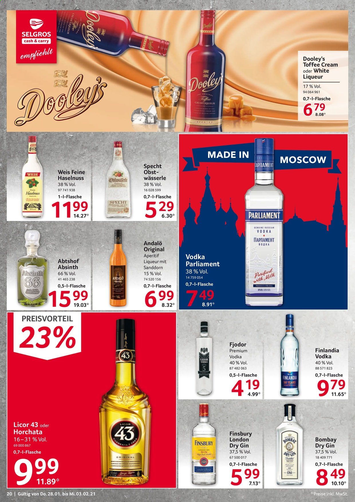 Selgros Prospekte  - 28.01.2021 - 3.02.2021. Seite 20