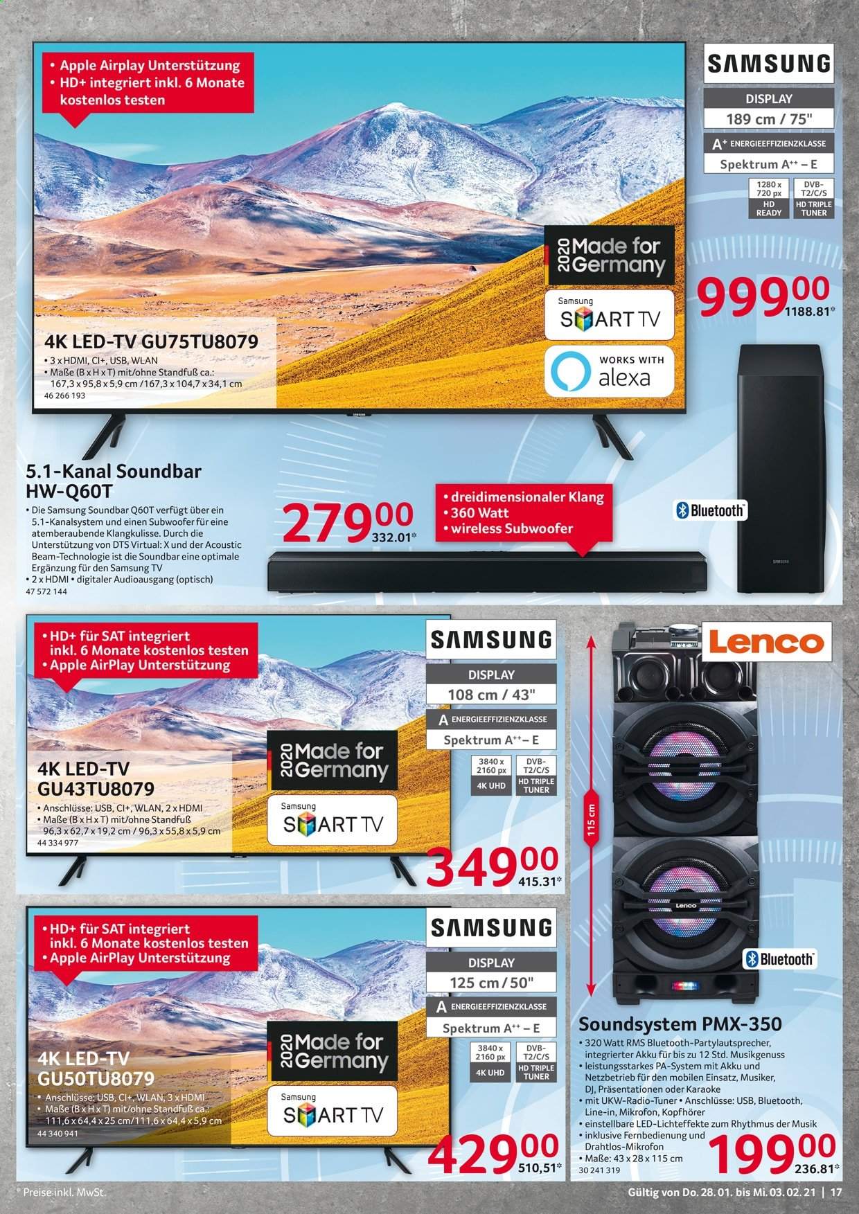 Selgros Prospekte  - 28.01.2021 - 3.02.2021. Seite 17
