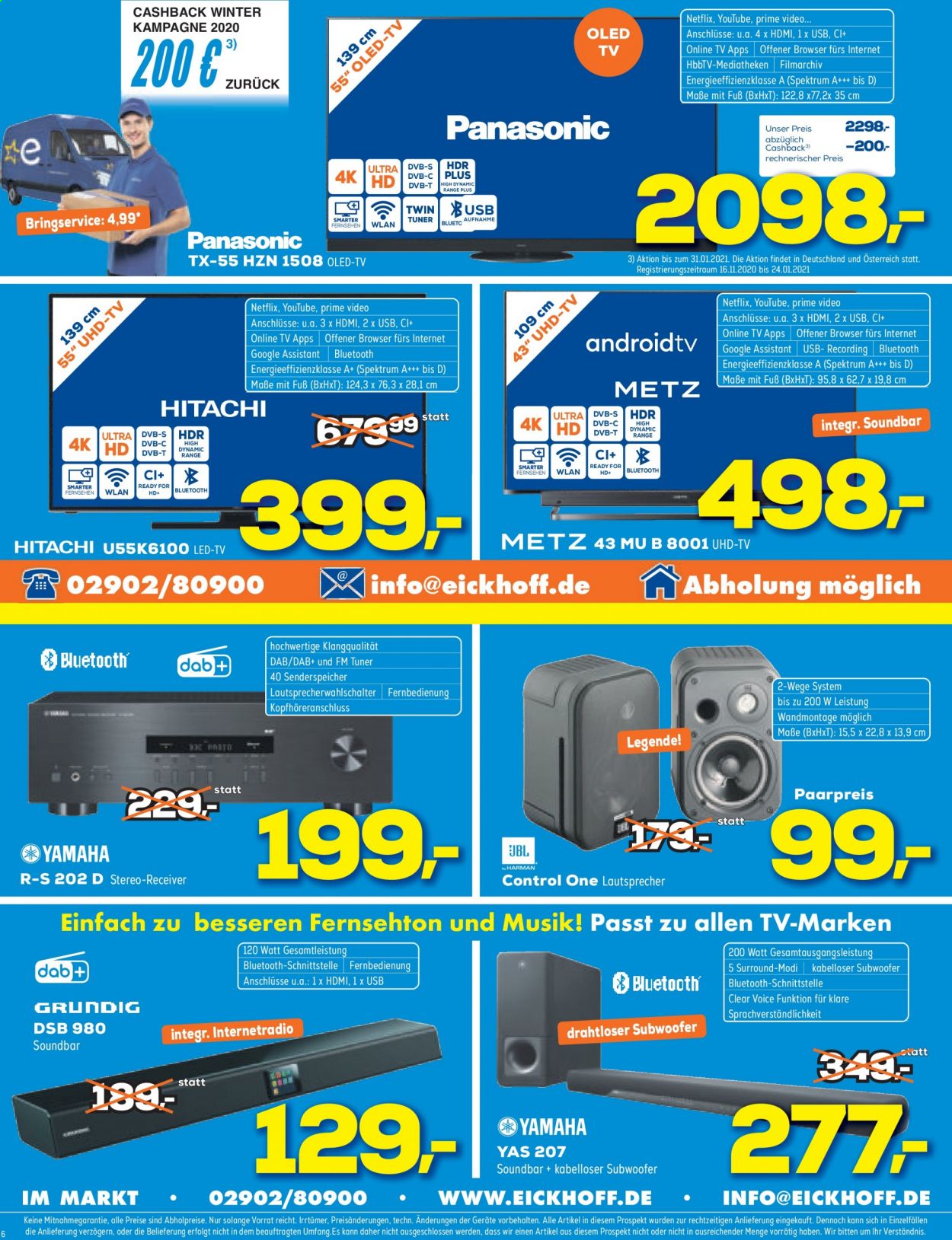 Euronics Prospekte  - 23.01.2021 - 29.01.2021. Seite 6