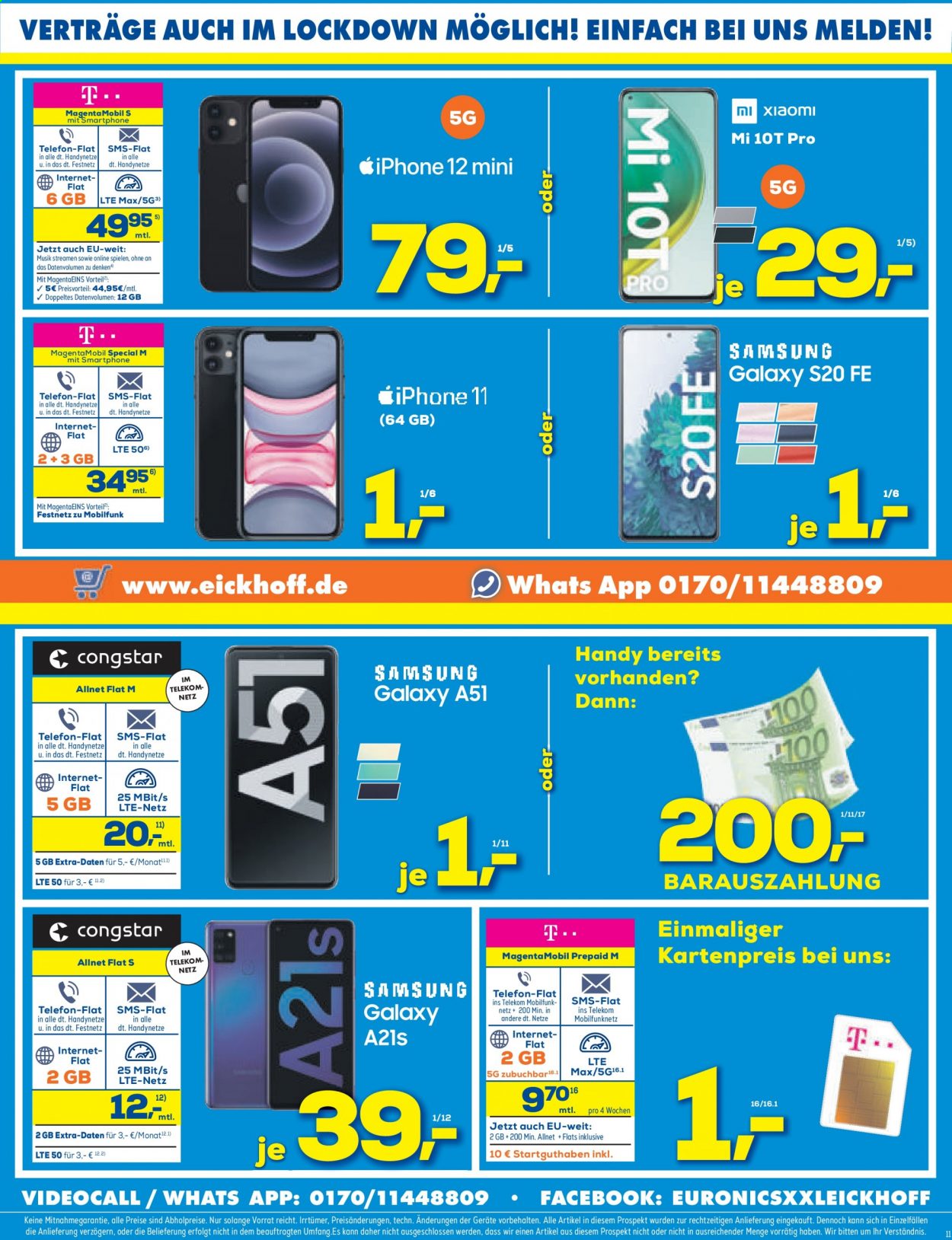 Euronics Prospekte  - 23.01.2021 - 29.01.2021. Seite 11