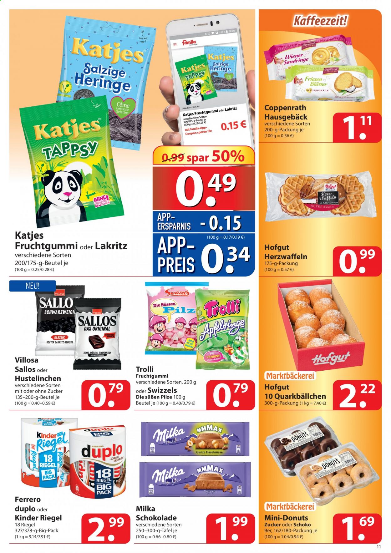 famila Prospekte  - 25.01.2021 - 30.01.2021. Seite 11