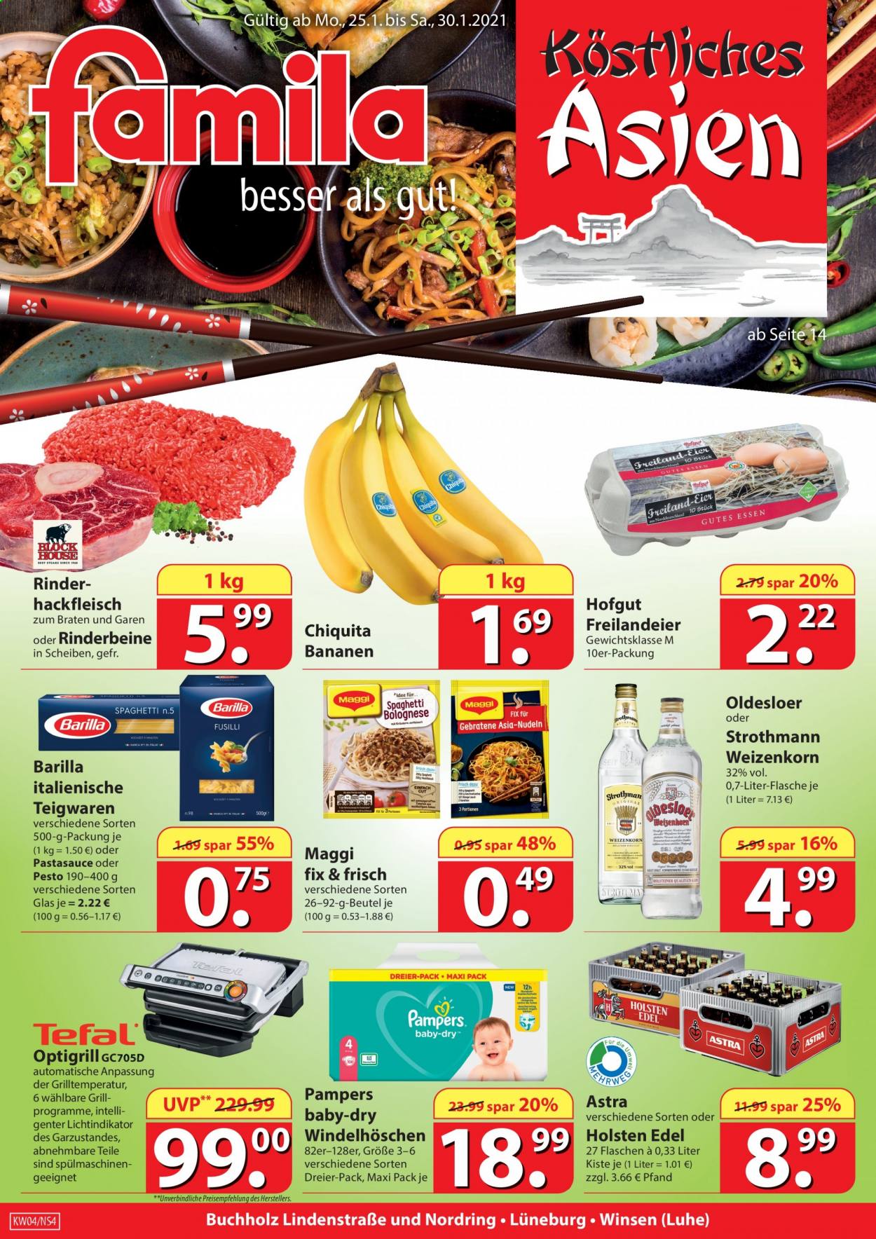 famila Prospekte  - 25.01.2021 - 30.01.2021. Seite 1