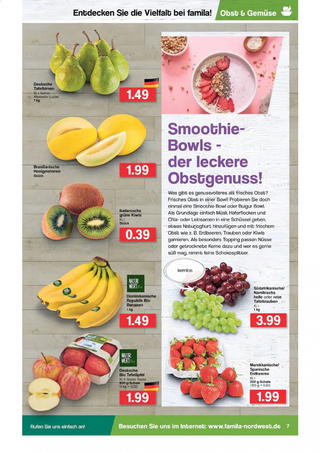 famila Prospekte  - 25.01.2021 - 30.01.2021. Seite 7