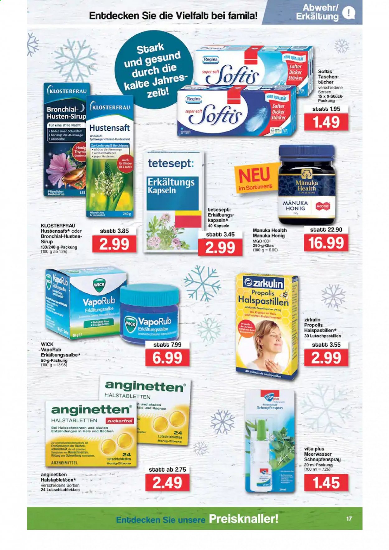 famila Prospekte  - 25.01.2021 - 30.01.2021. Seite 17