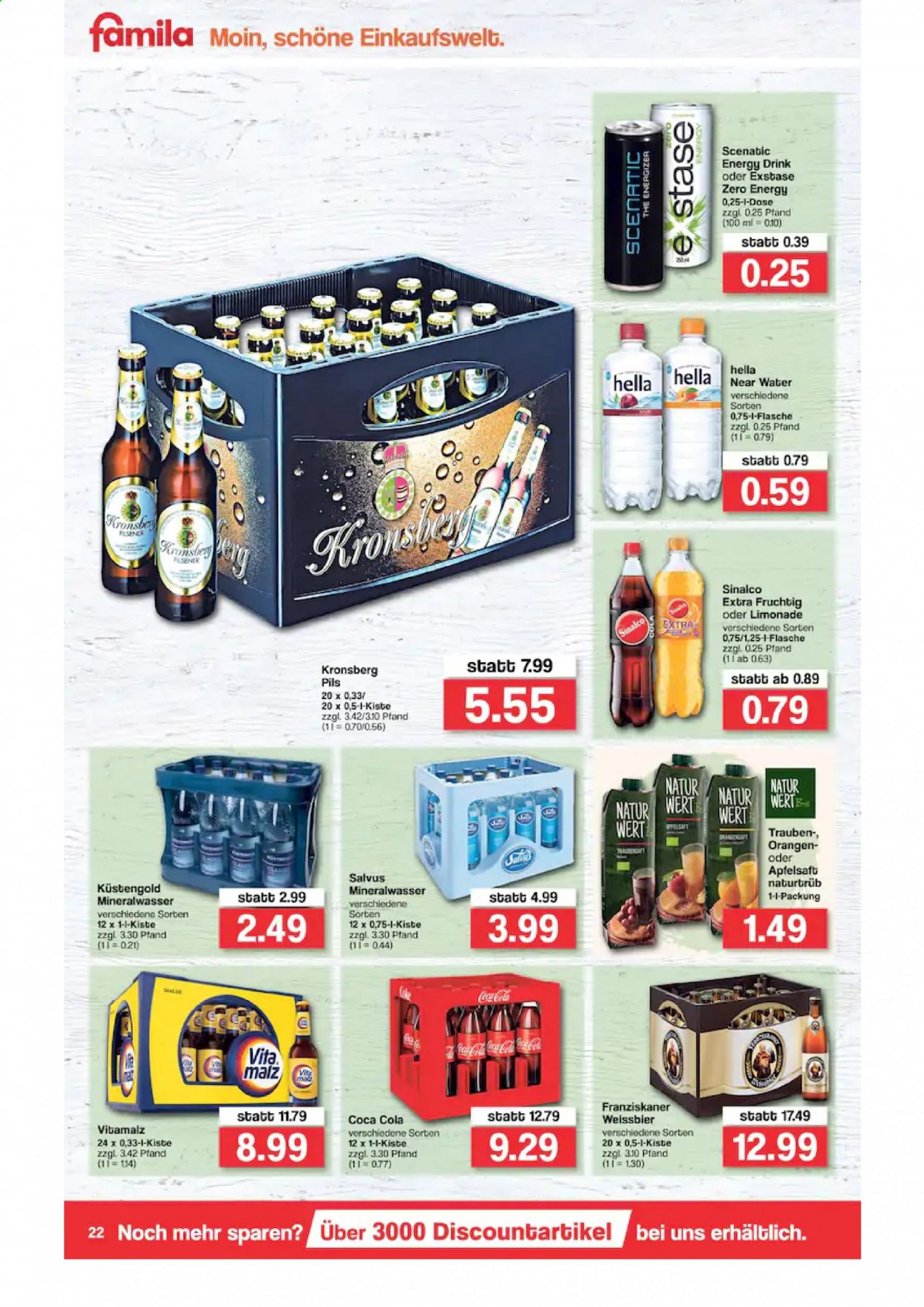 famila Prospekte  - 25.01.2021 - 30.01.2021. Seite 22
