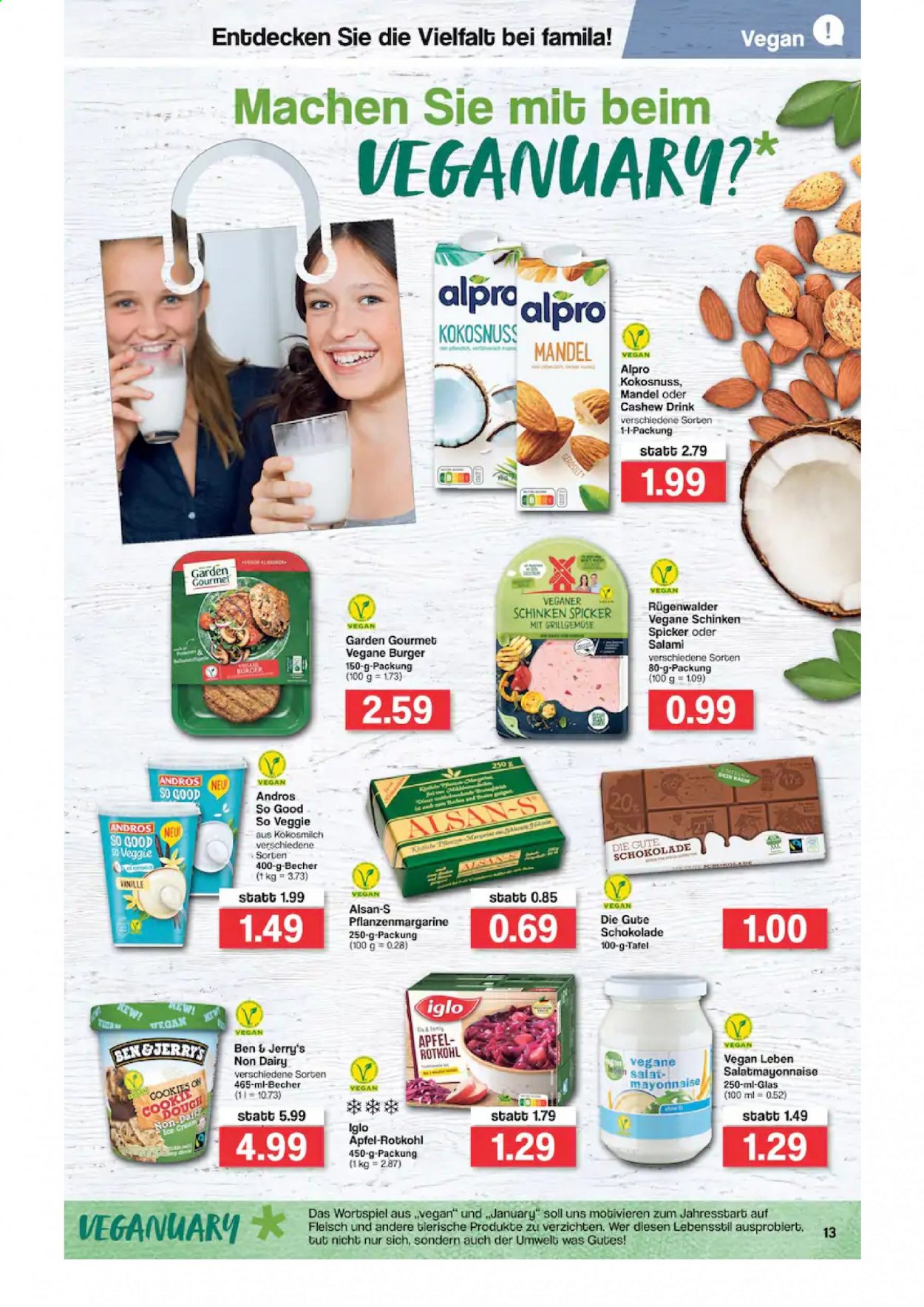 famila Prospekte  - 25.01.2021 - 30.01.2021. Seite 13