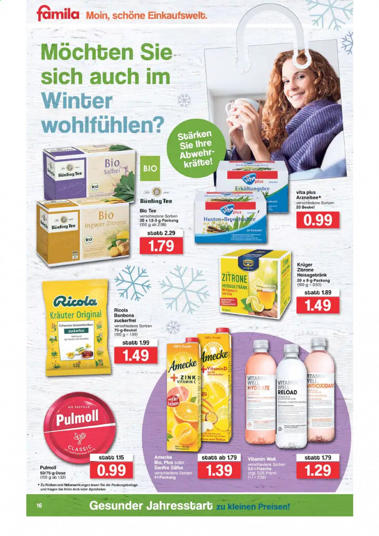 famila Prospekte  - 25.01.2021 - 30.01.2021. Seite 16