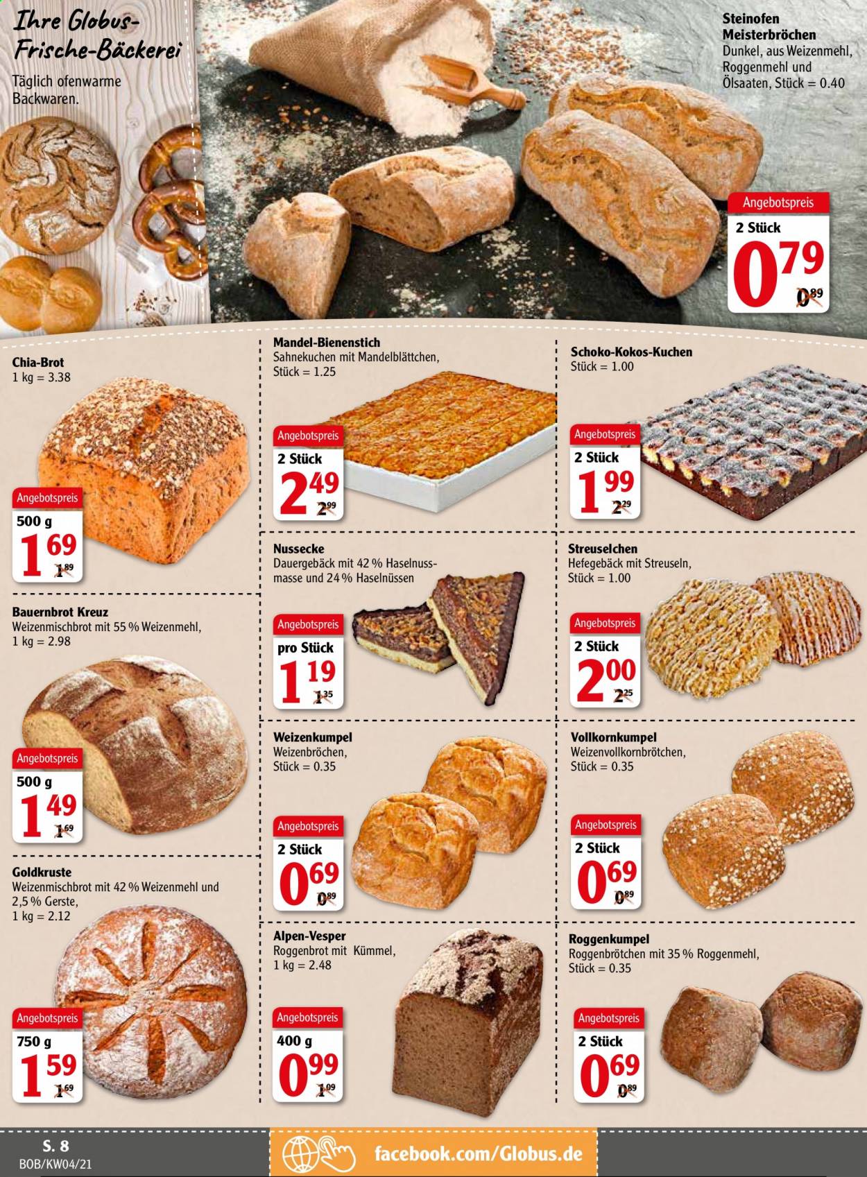 Globus Prospekte  - 25.01.2021 - 30.01.2021. Seite 8