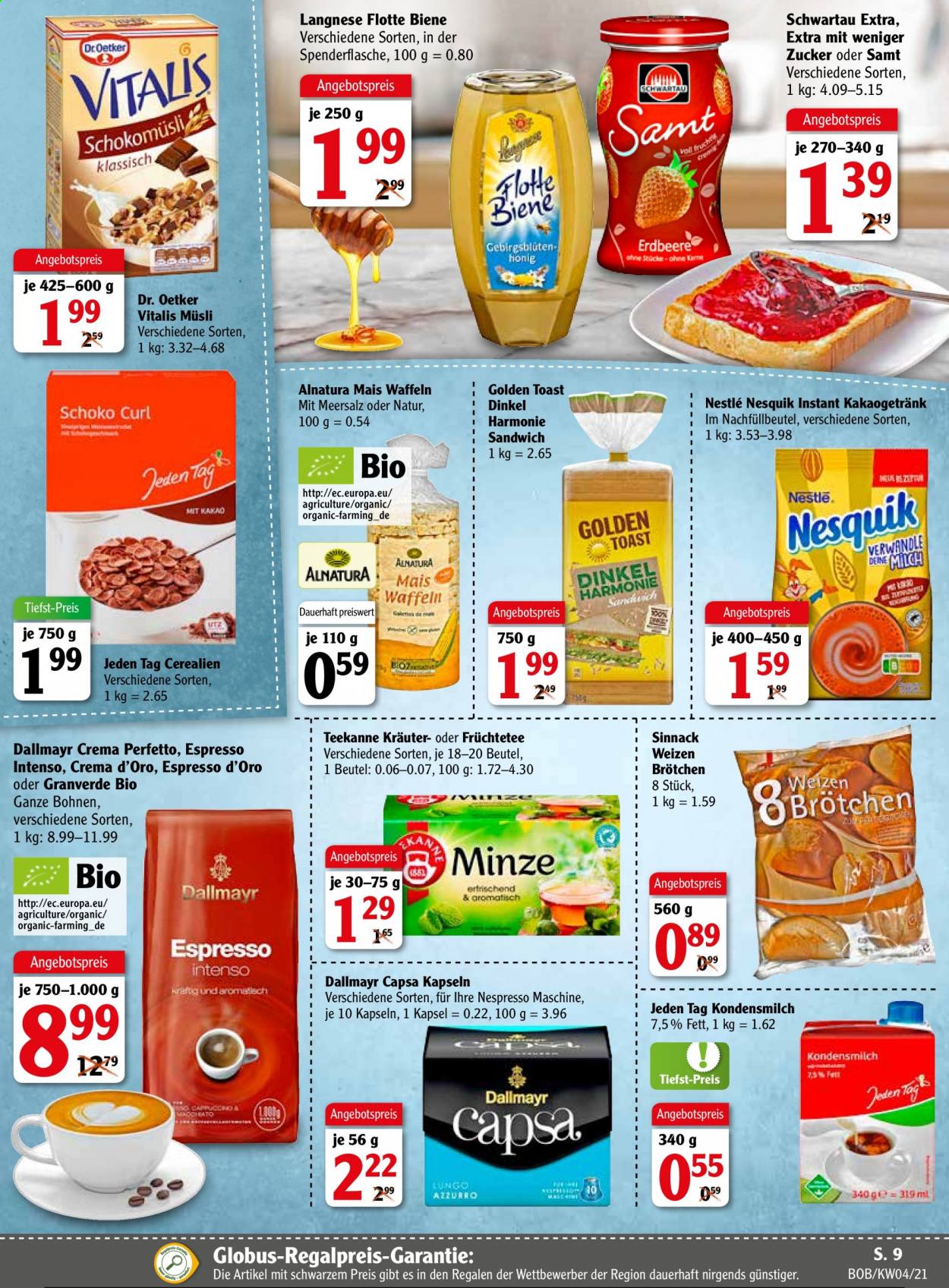 Globus Prospekte  - 25.01.2021 - 30.01.2021. Seite 9