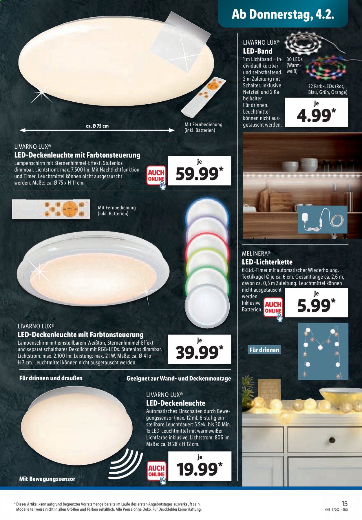 Lidl Prospekte  - 1.02.2021 - 6.02.2021. Seite 15