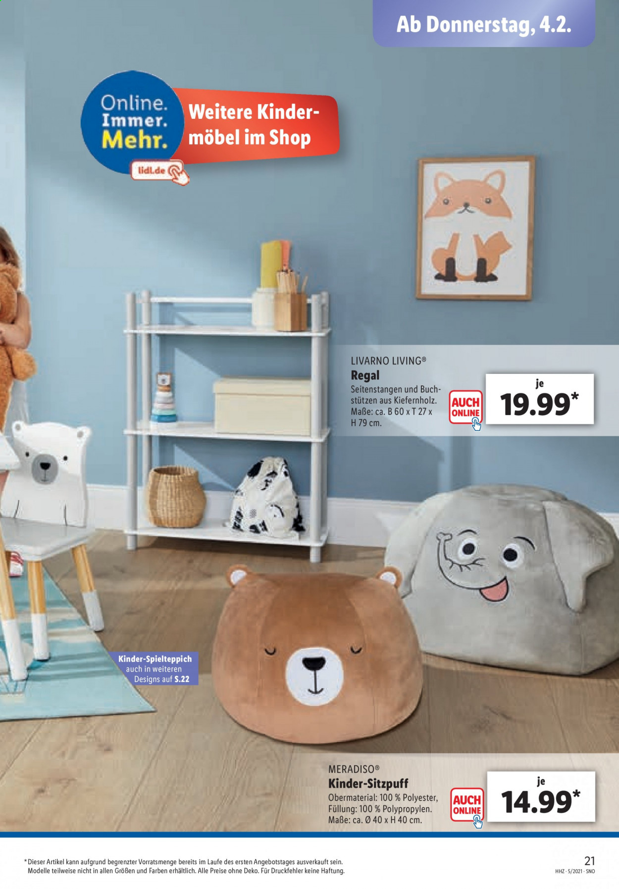 Lidl Prospekte  - 1.02.2021 - 6.02.2021. Seite 21