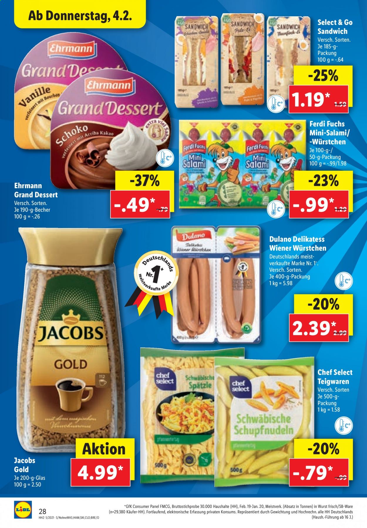 Lidl Prospekte  - 1.02.2021 - 6.02.2021. Seite 28
