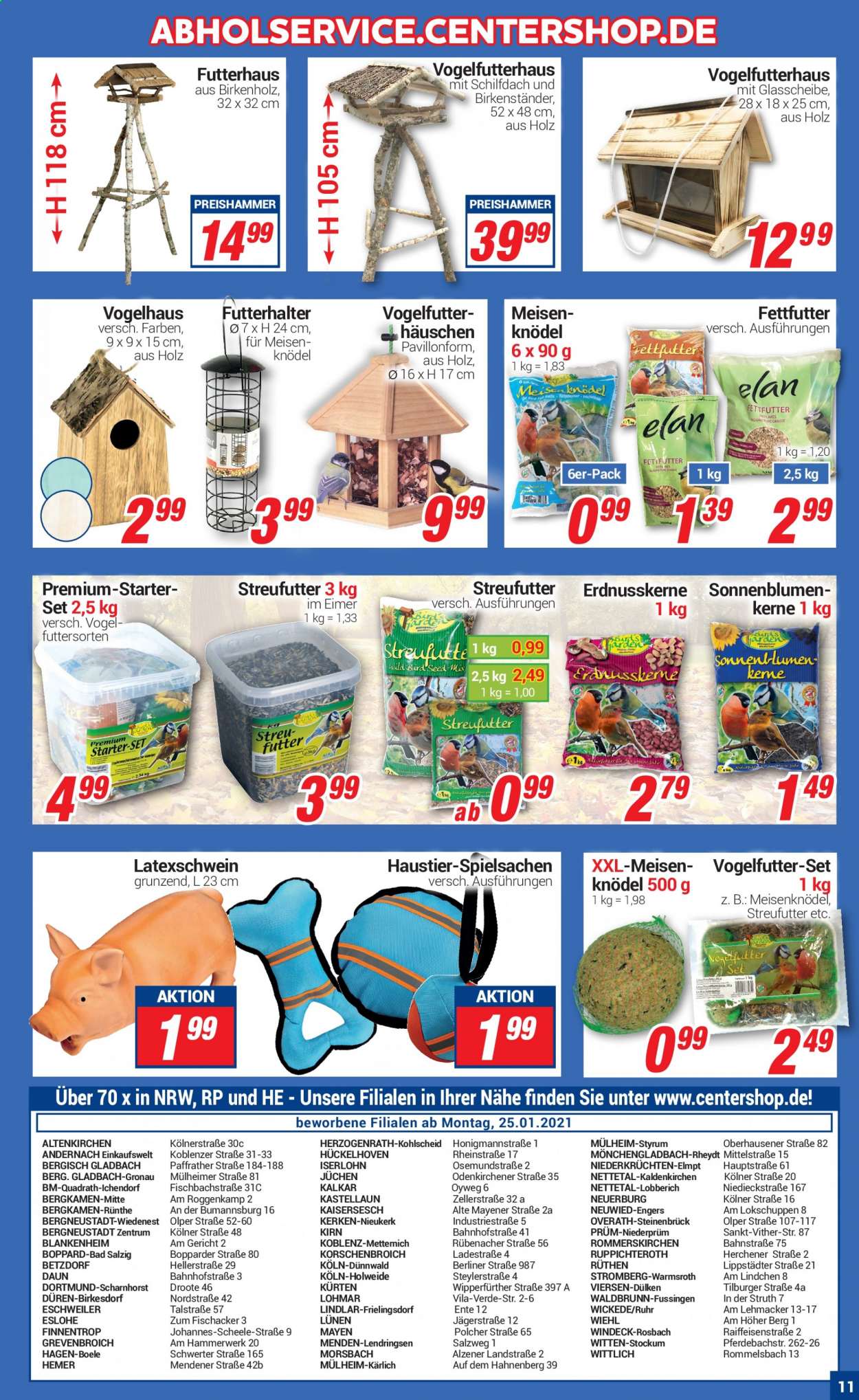 CENTERSHOP Prospekte  - 25.01.2021 - 30.01.2021. Seite 11