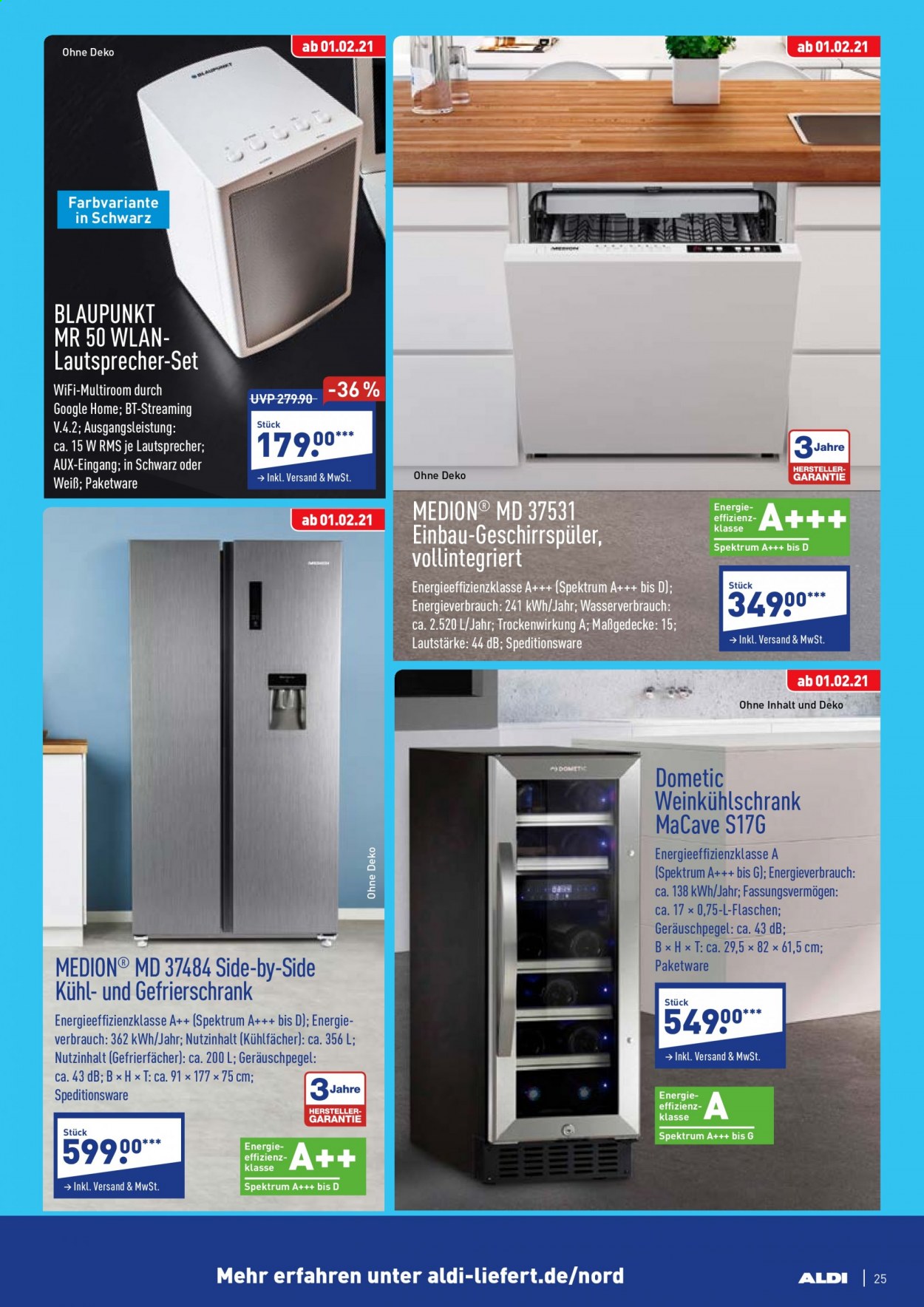 ALDI Nord Prospekte  - 1.02.2021 - 6.02.2021. Seite 25