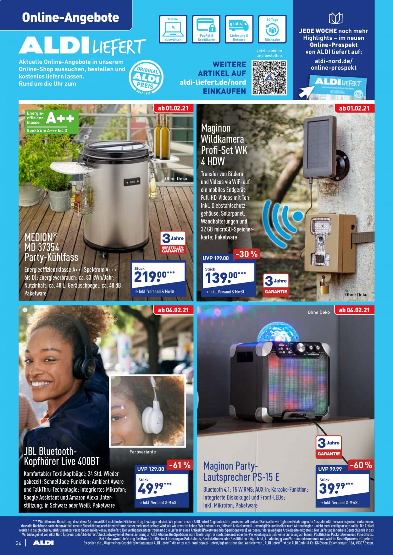 ALDI Nord Prospekte  - 1.02.2021 - 6.02.2021. Seite 26