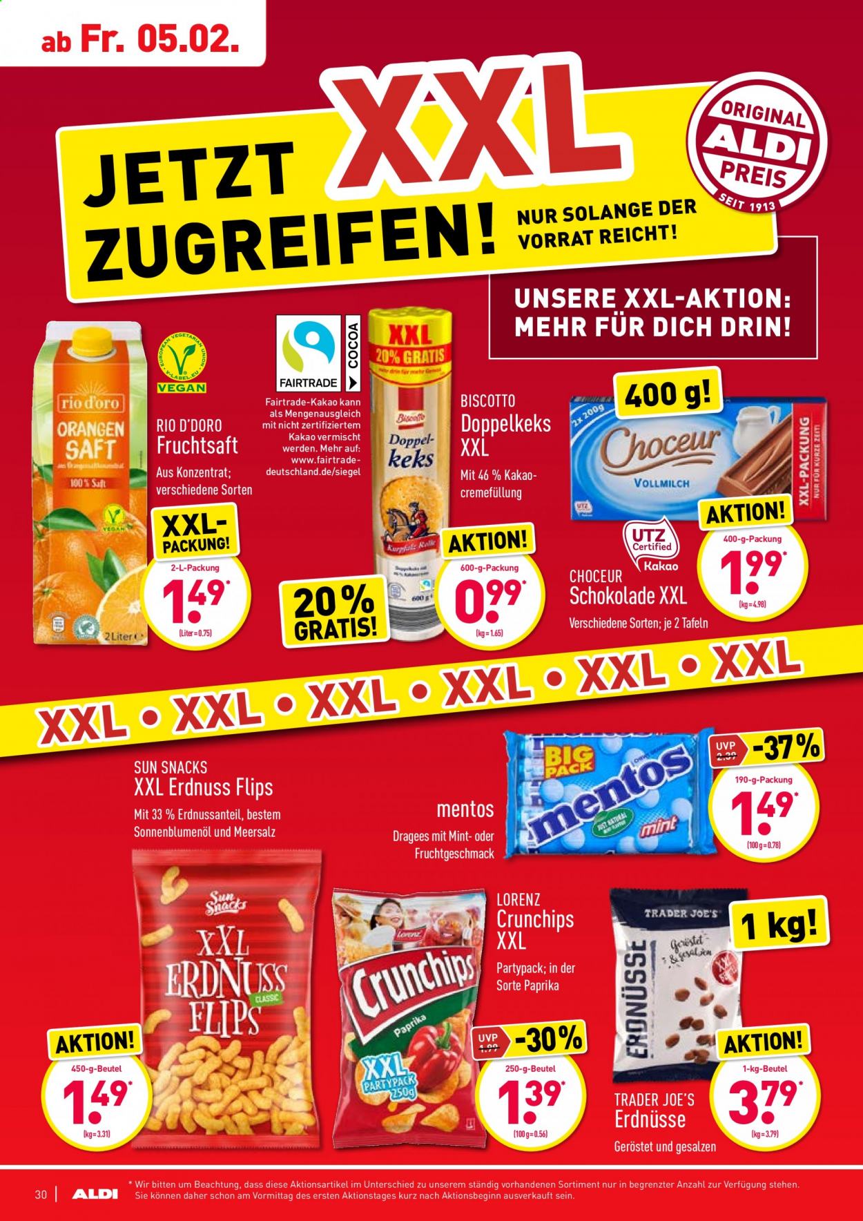 ALDI Nord Prospekte  - 1.02.2021 - 6.02.2021. Seite 30