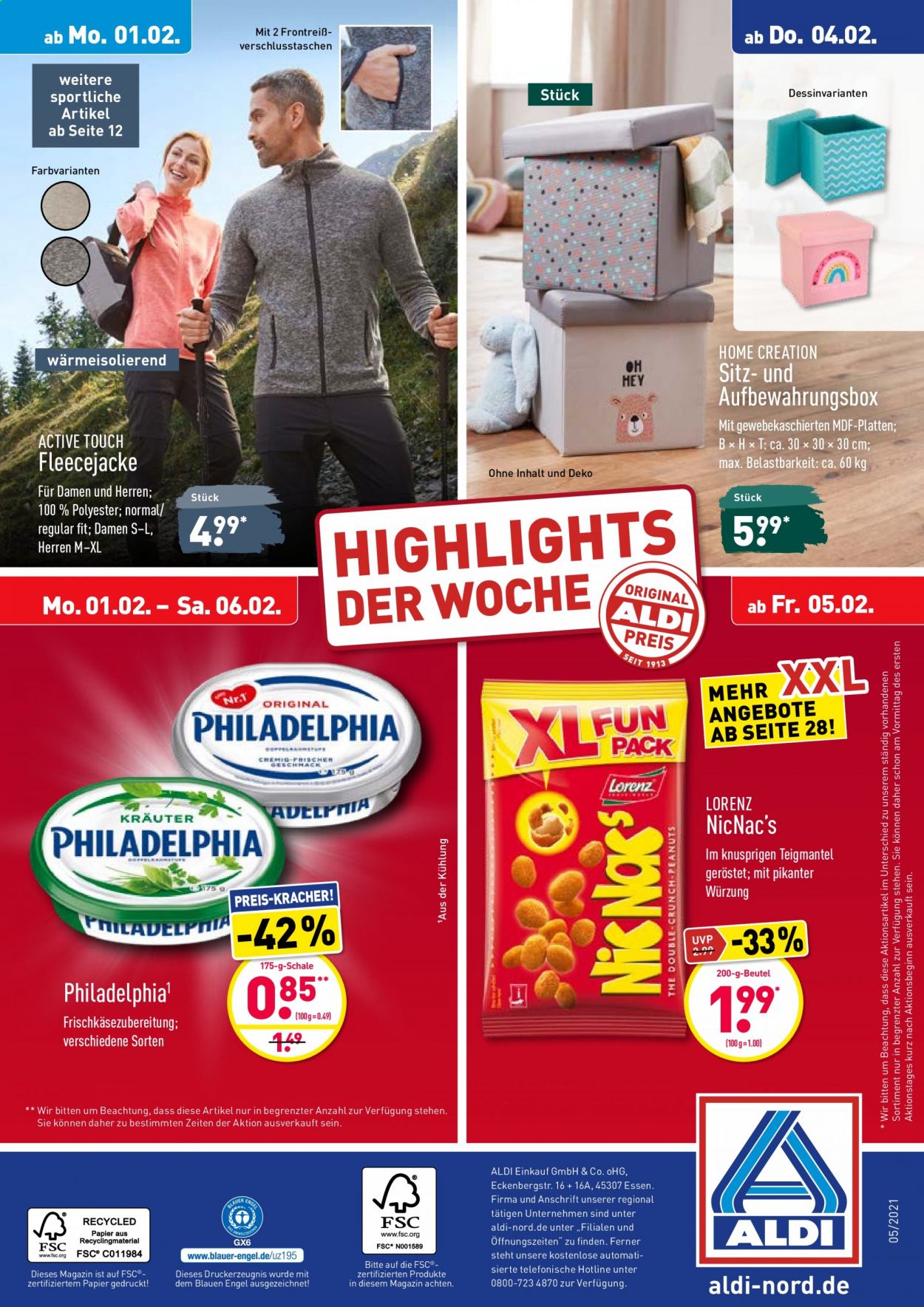 ALDI Nord Prospekte  - 1.02.2021 - 6.02.2021. Seite 36